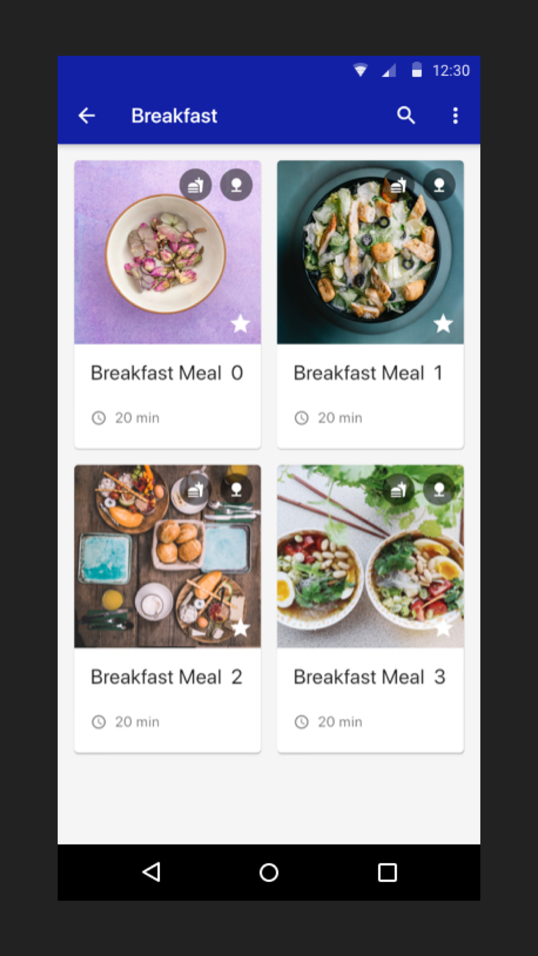 Multipurpose Flutter Template based on Material Design screenshot 4