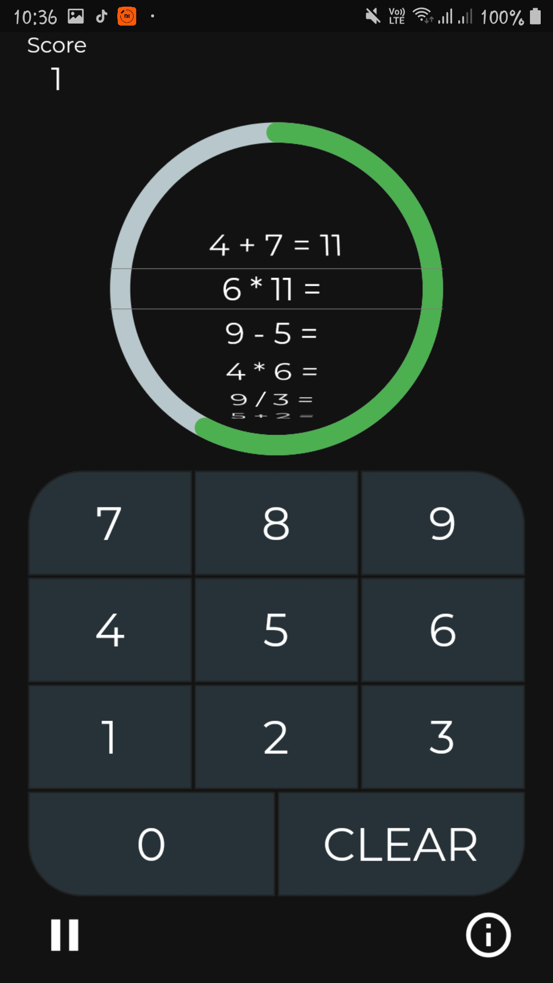 Math Matrix screenshot