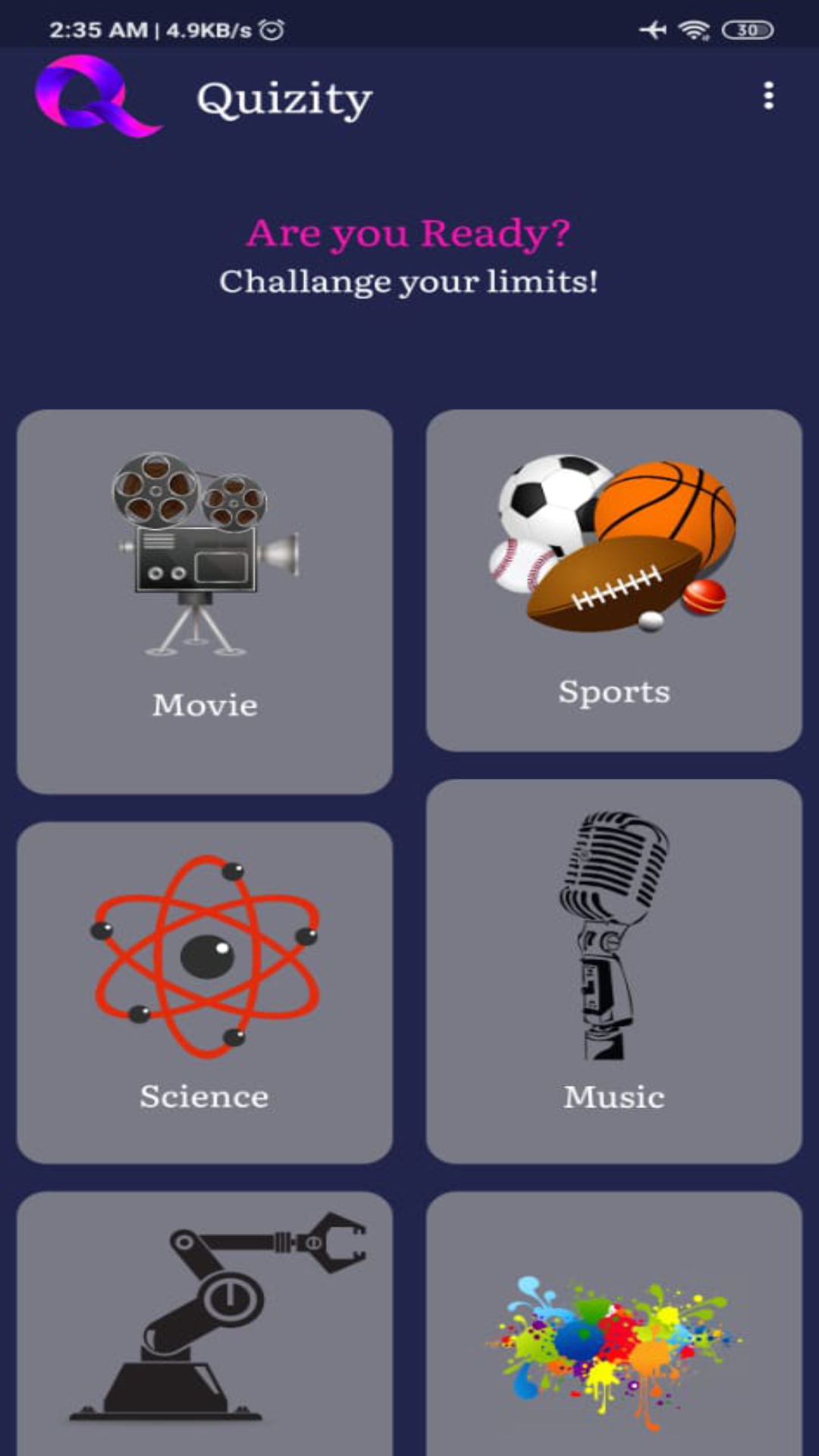Quizity screenshot