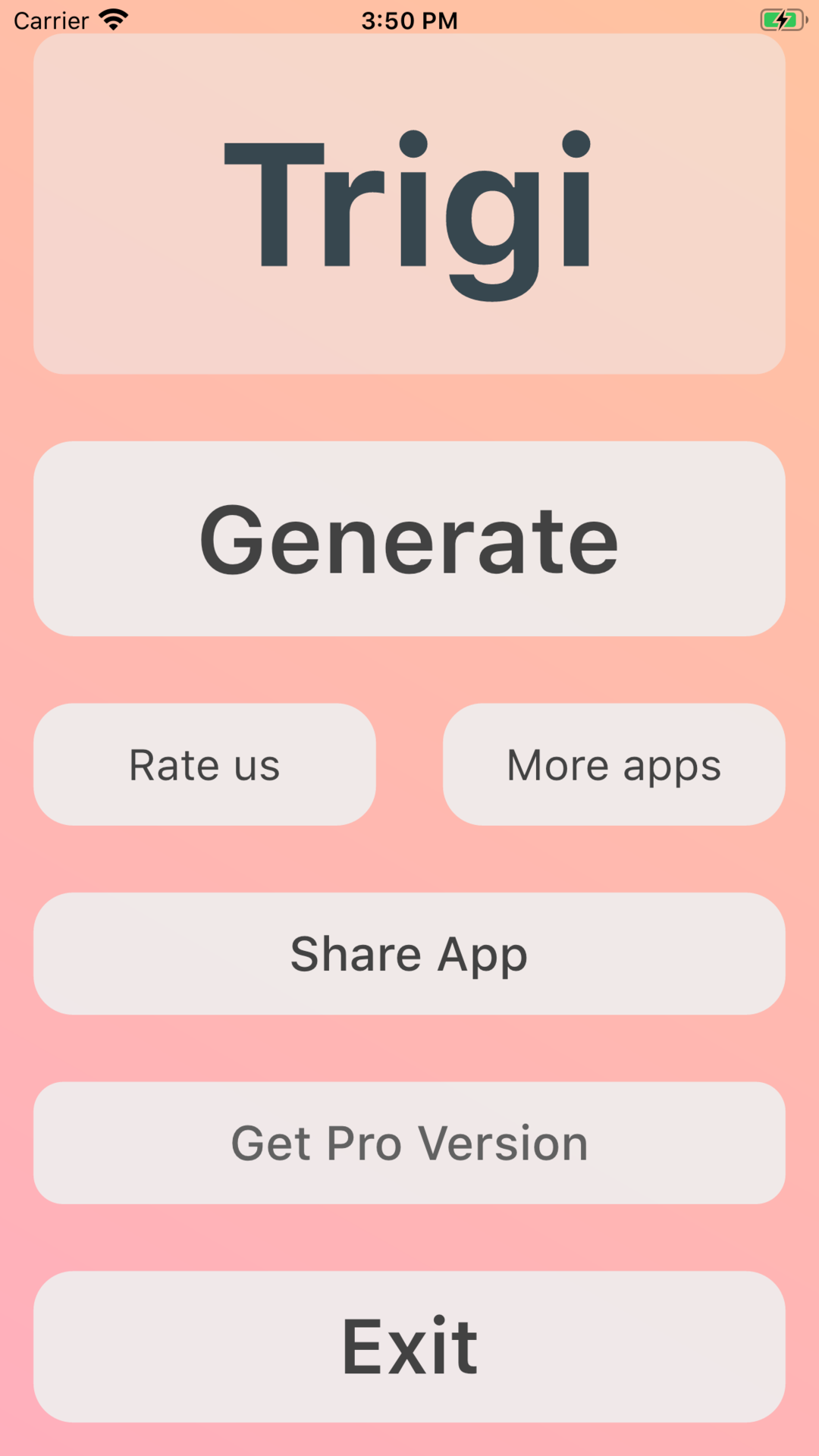 Trigi screenshot