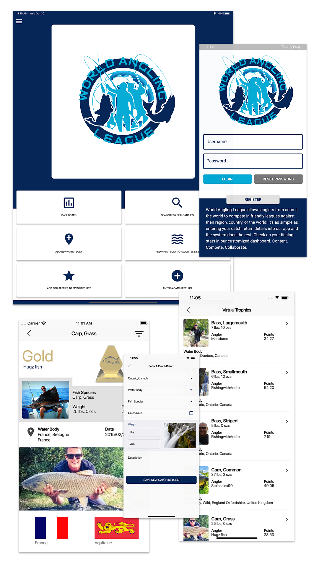 World Angling League screenshot
