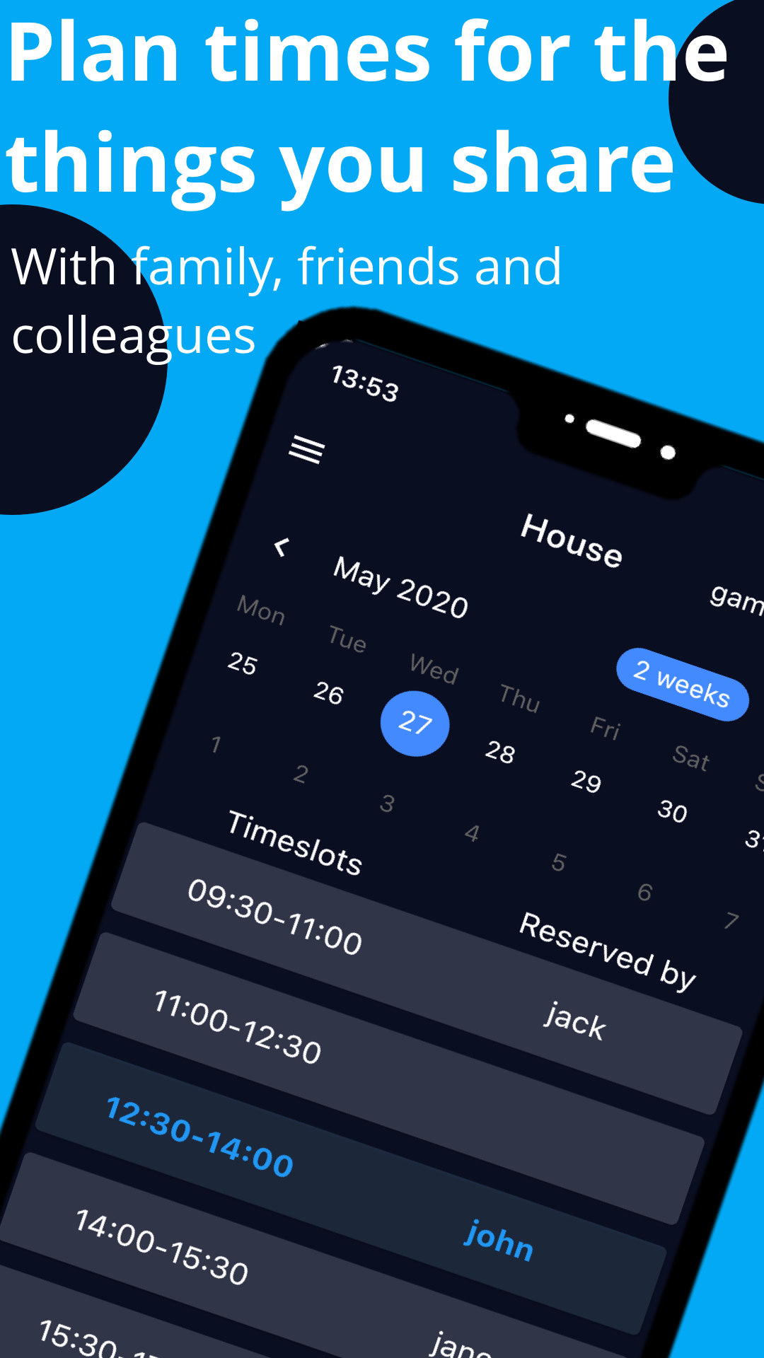 Planning Pal screenshot