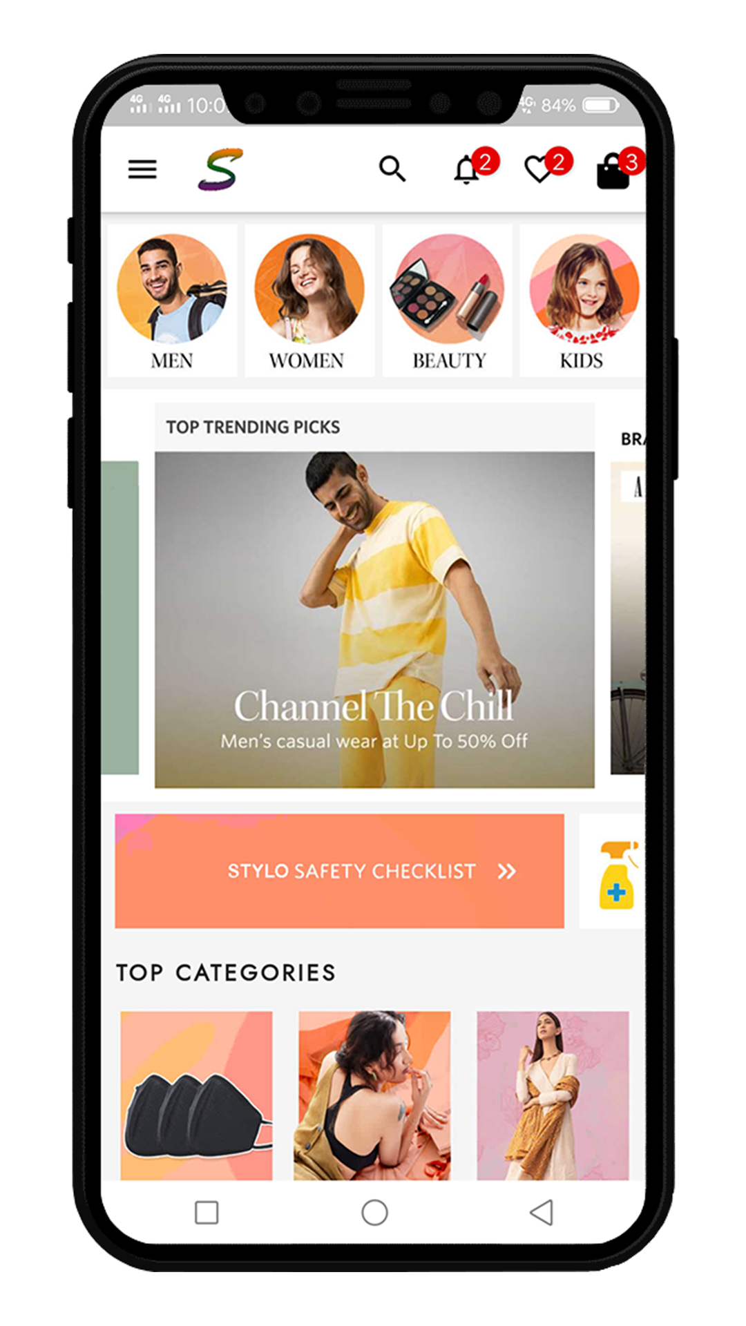 STYLO - Flutter Fashion E-commerce App UI Kit screenshot