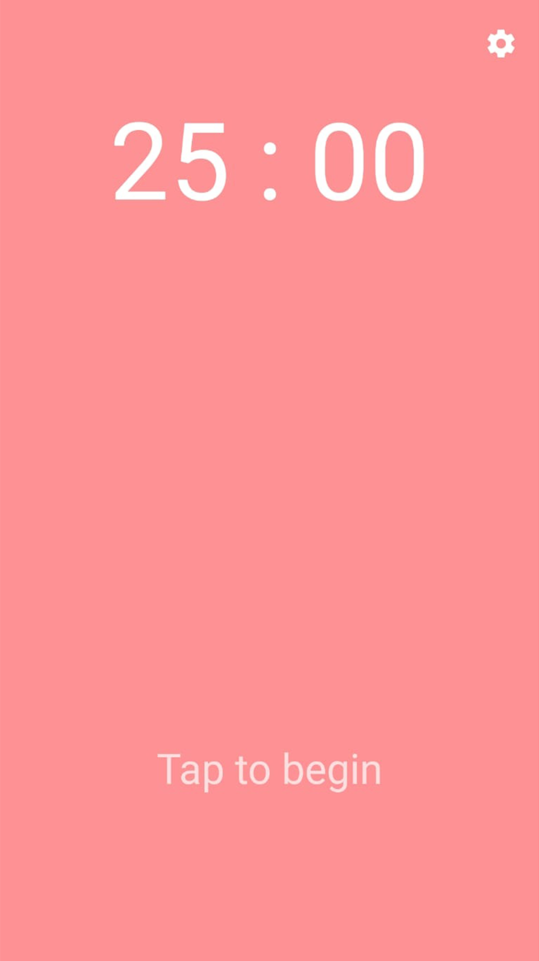 Simple Pomodoro screenshot