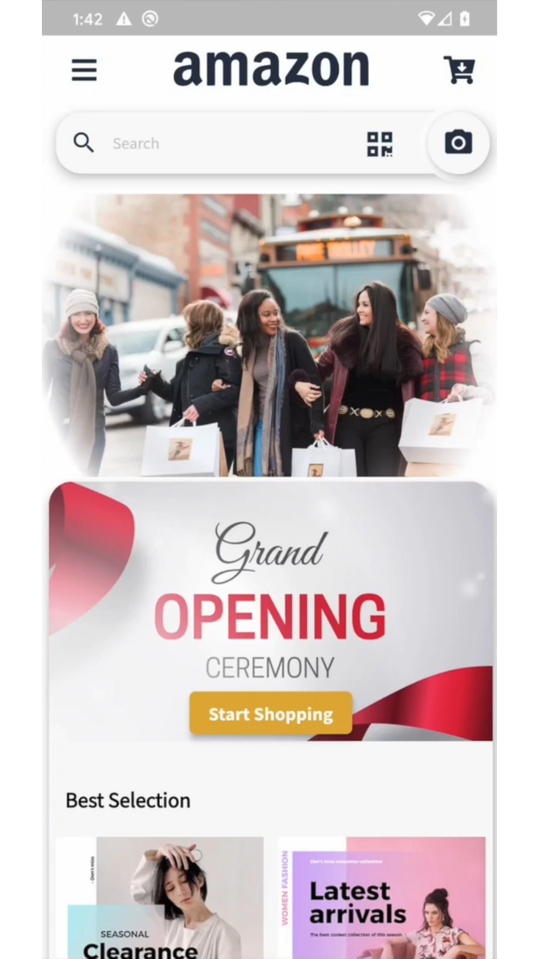 Shopping Application for sale. White Label. screenshot