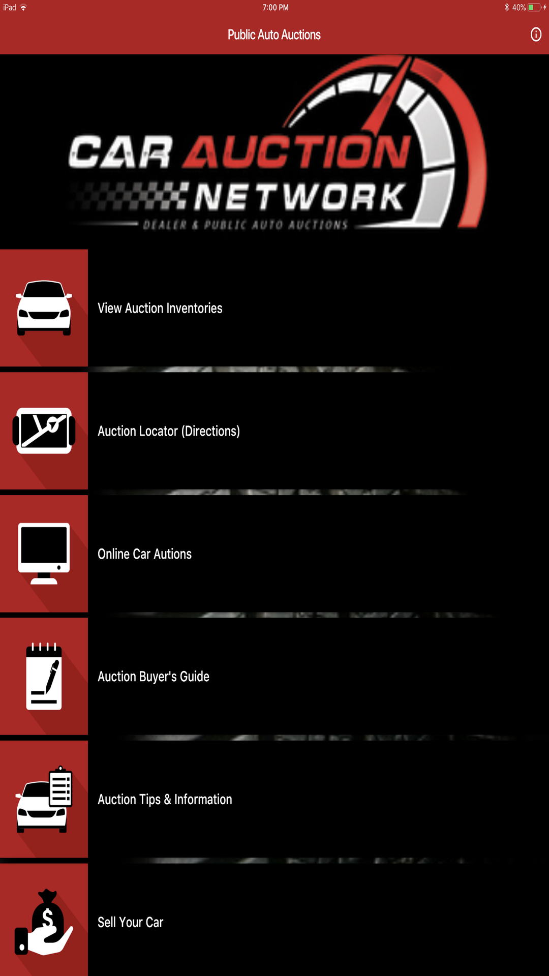 Public Auto Auctions screenshot