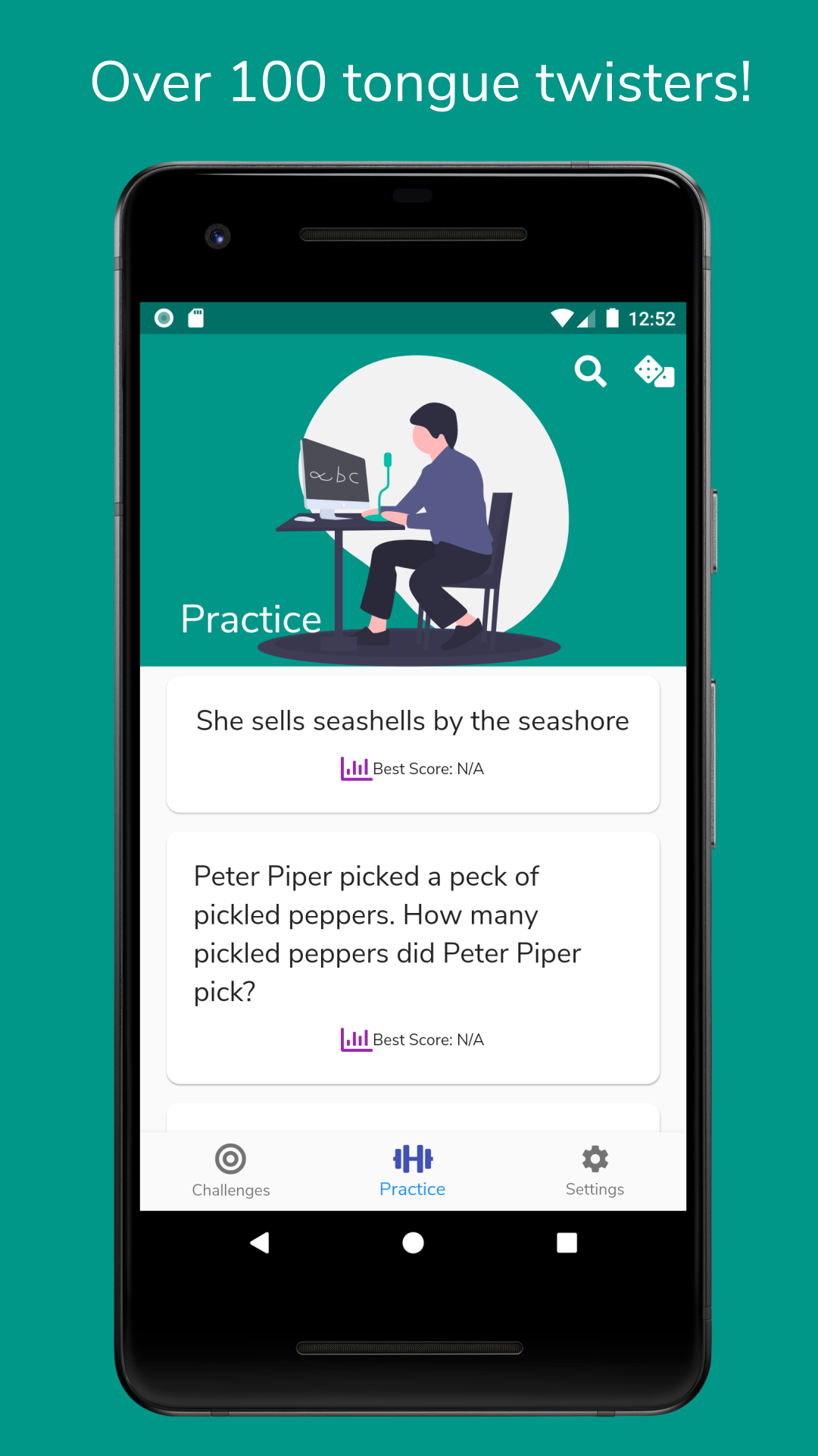 Twistify - An App with Tongue Twisters! screenshot