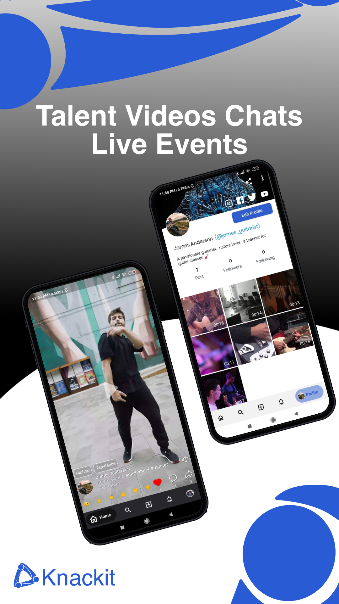 Knackit - Local Video, Chats, Live Events & More screenshot