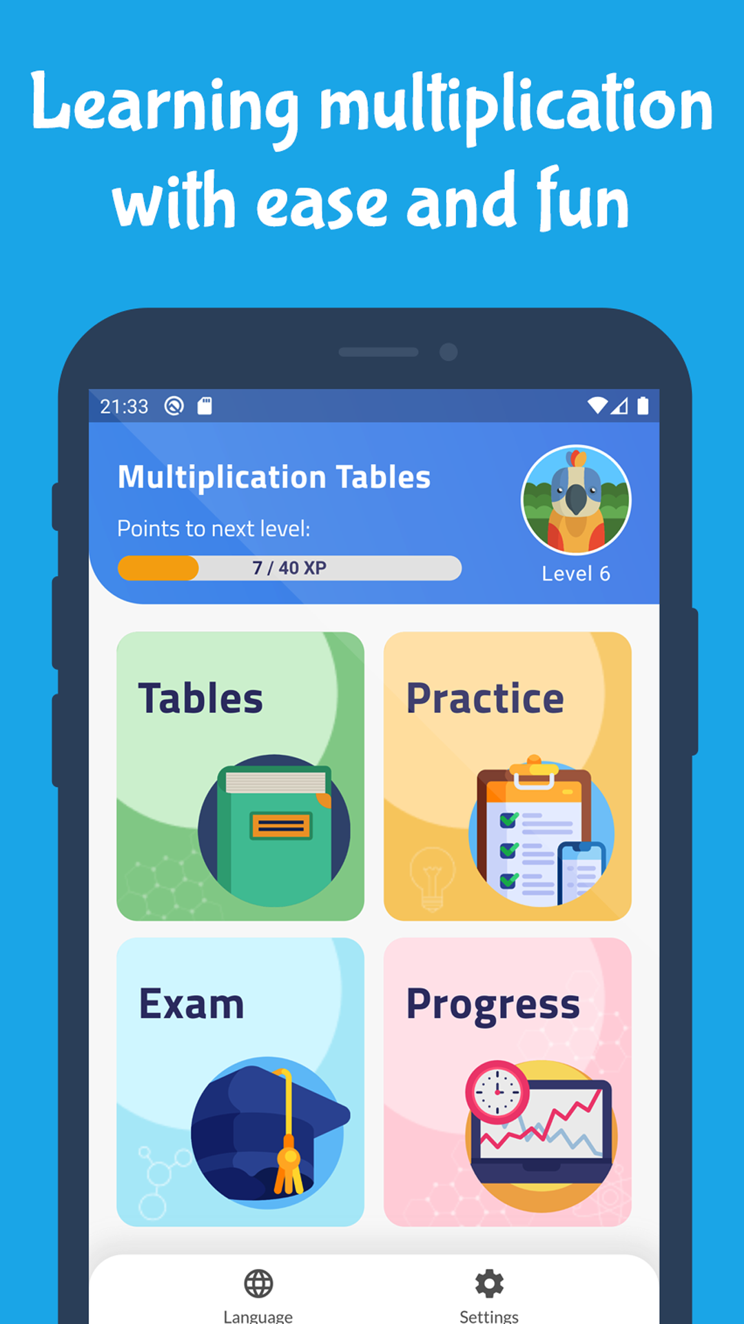 Multiplication Table for Kids screenshot