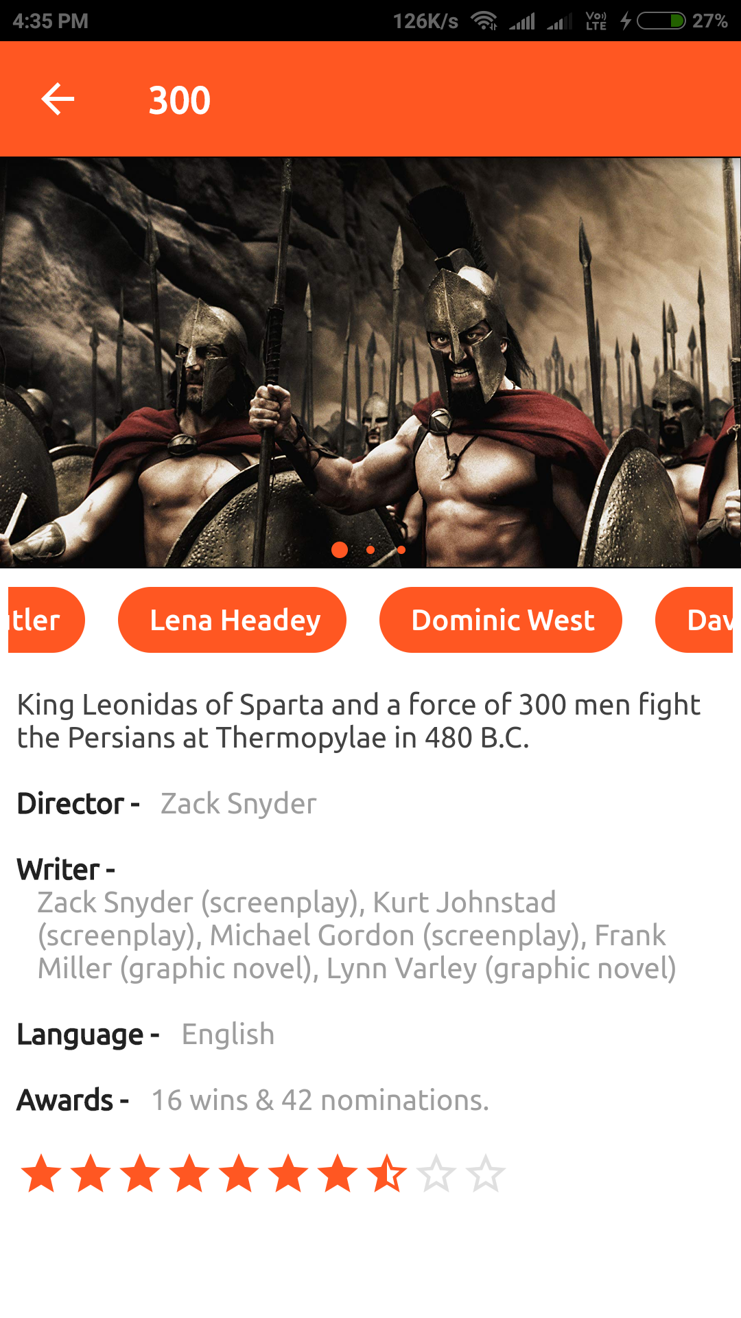Flutter-Movie screenshot