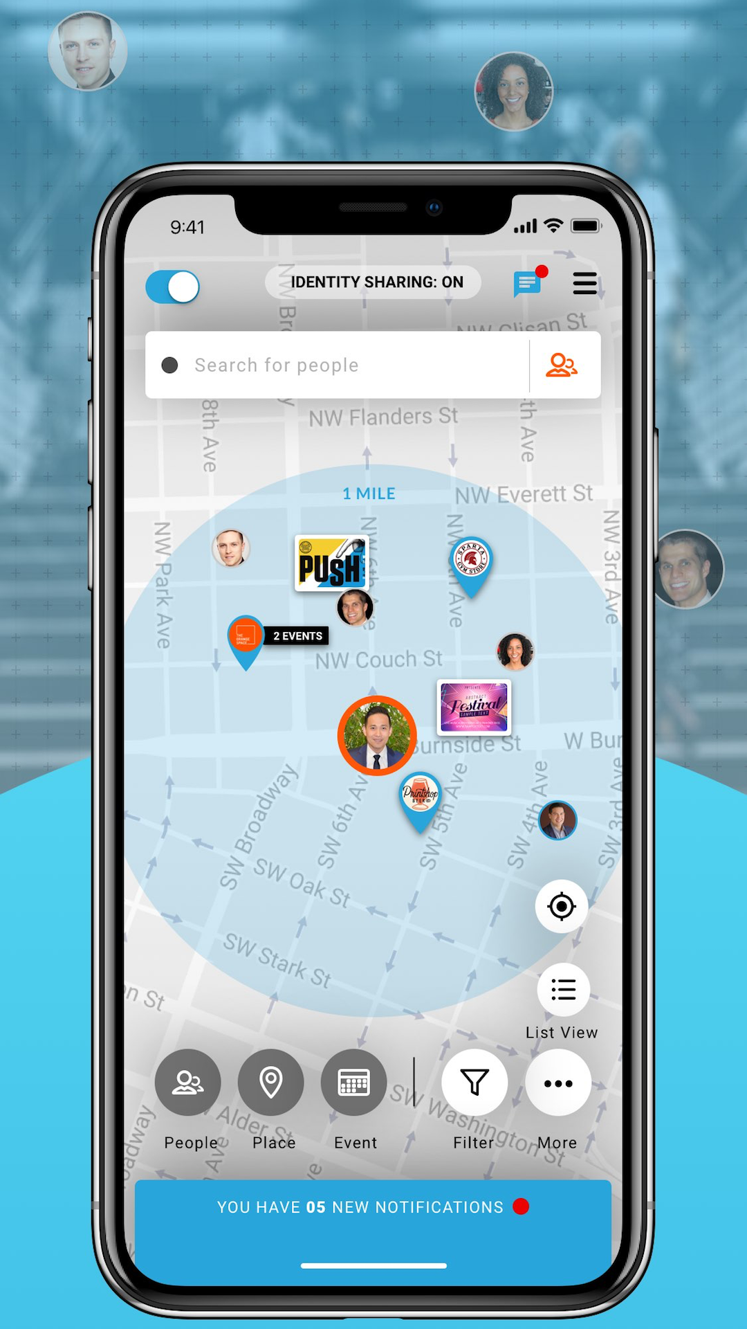 Click Social screenshot