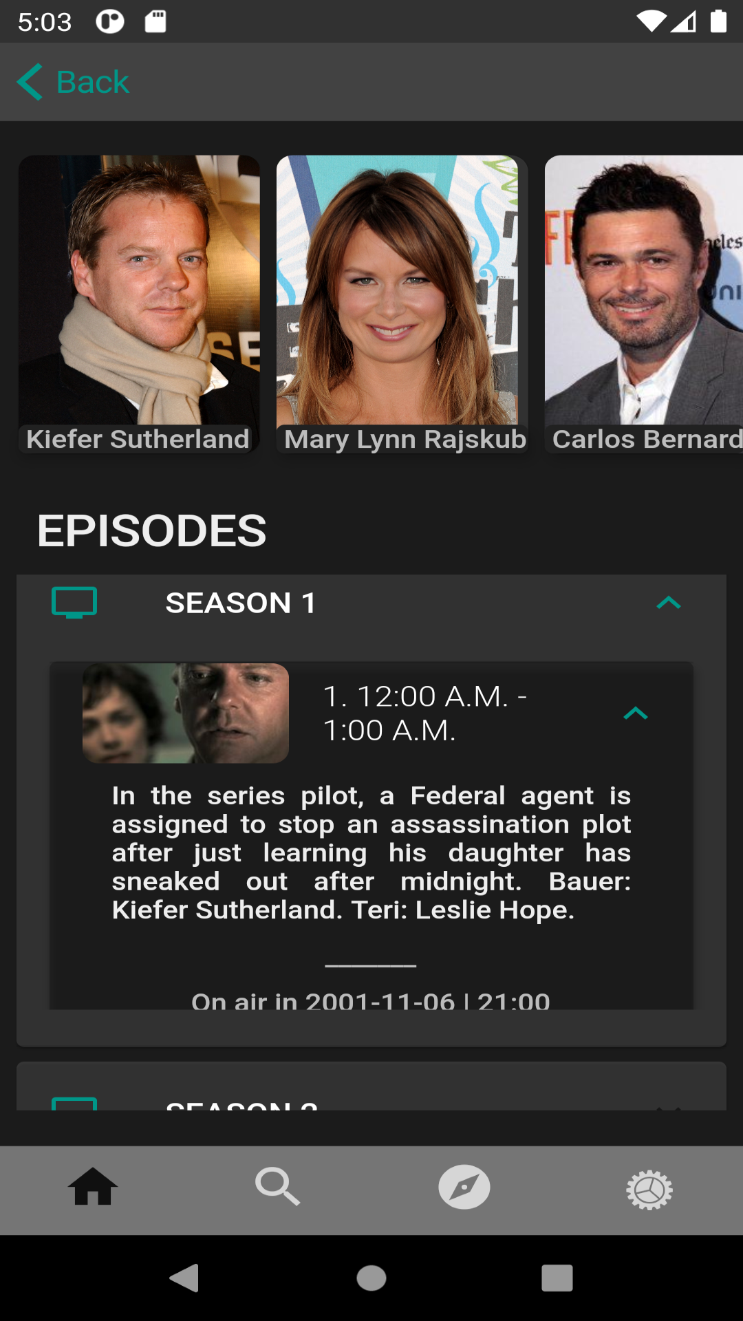 Tv Maze App screenshot 4