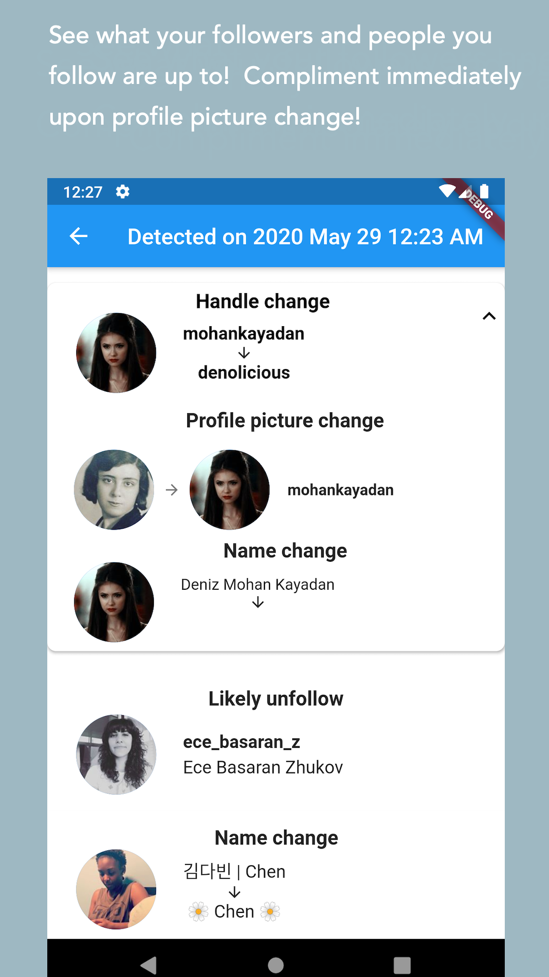 Social Track 📝 & Ping 🛎 screenshot