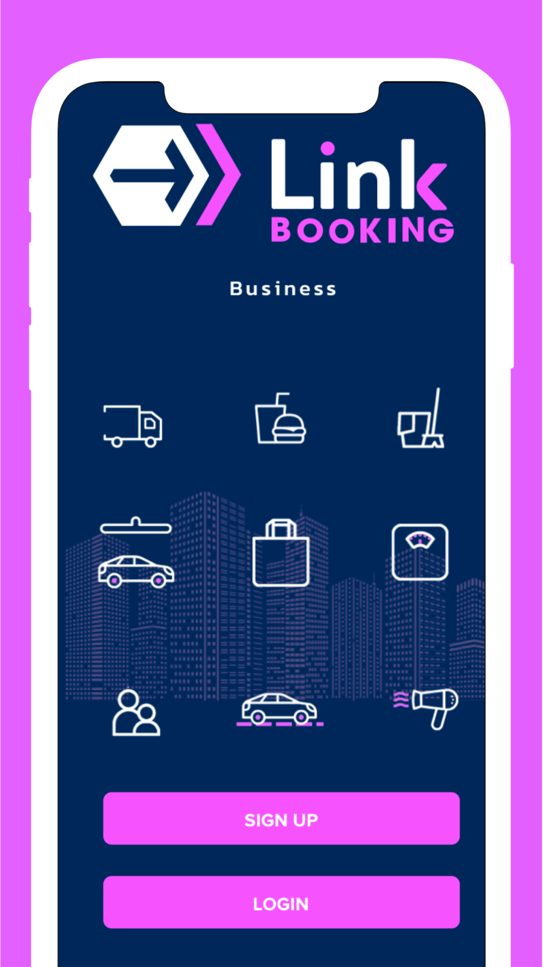 LinkBooking Business screenshot