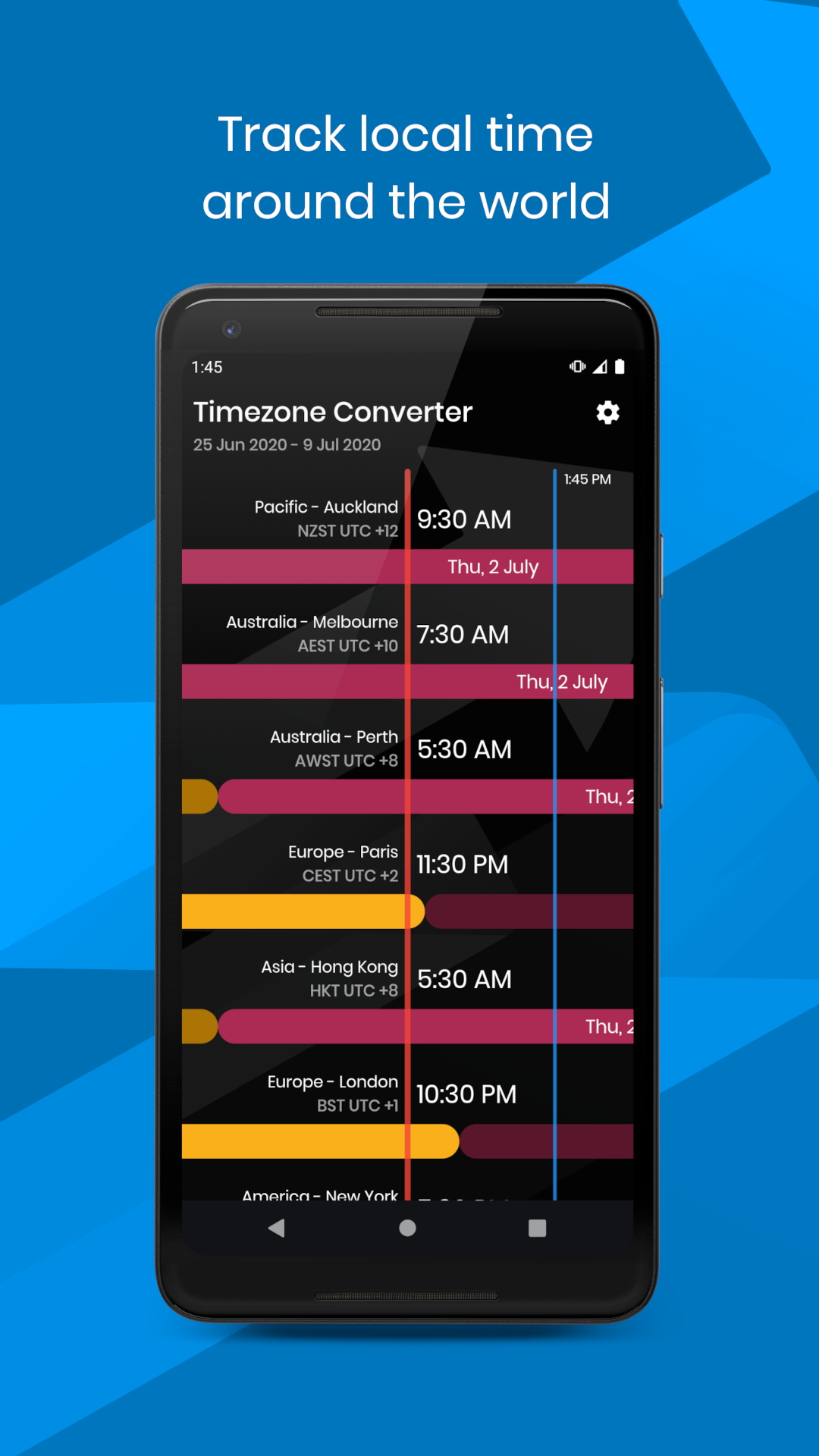 Easy Timezone Converter - World Time Zone Tool screenshot