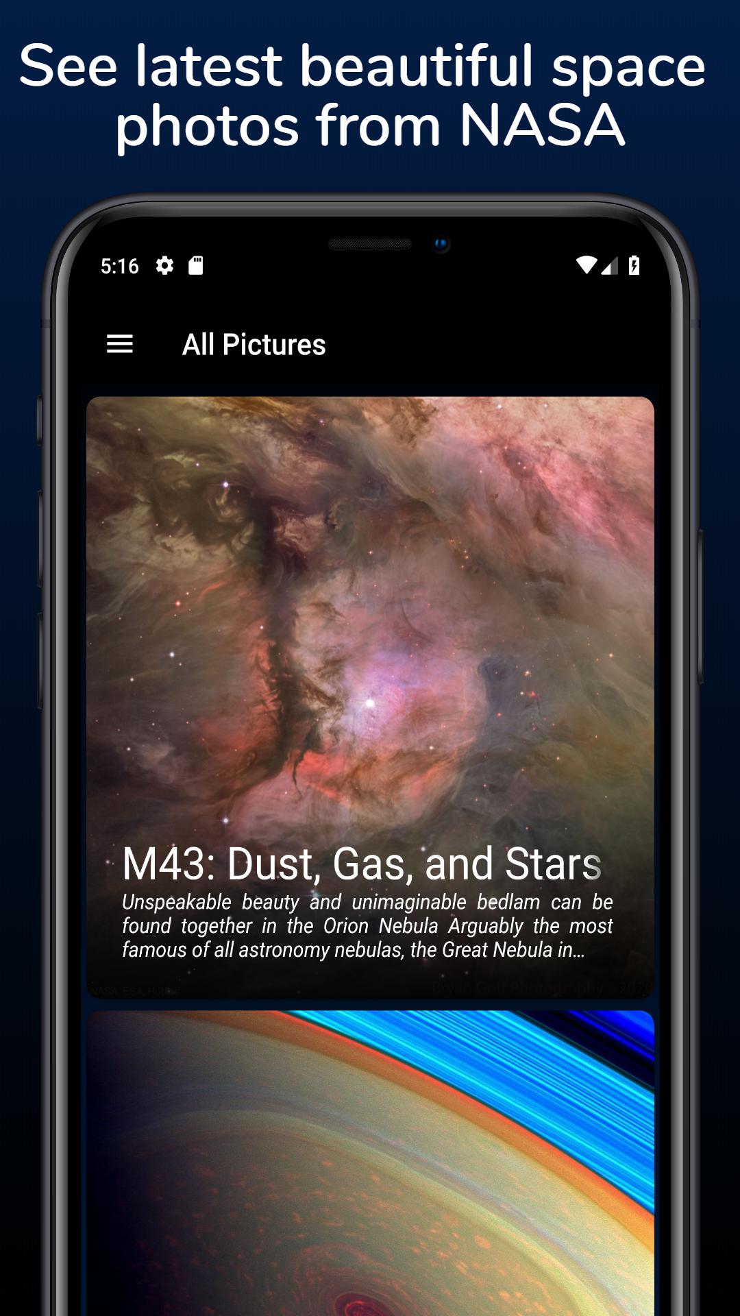 Astronomy Picture of the Day screenshot