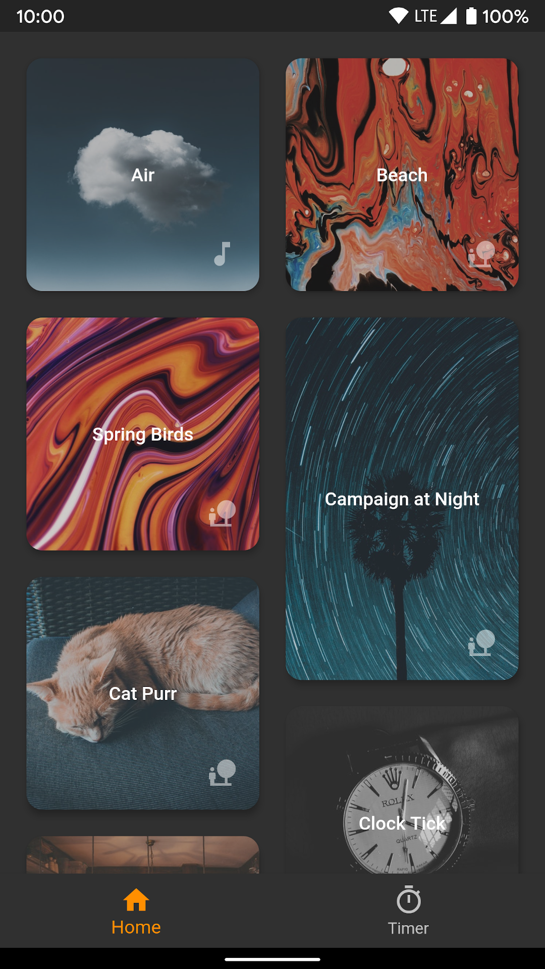 Ambiance Relaxing Sounds screenshot