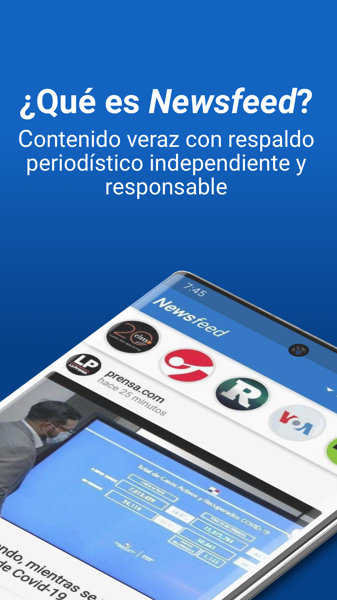 Newsfeed: últimas noticias de diarios y periódicos screenshot