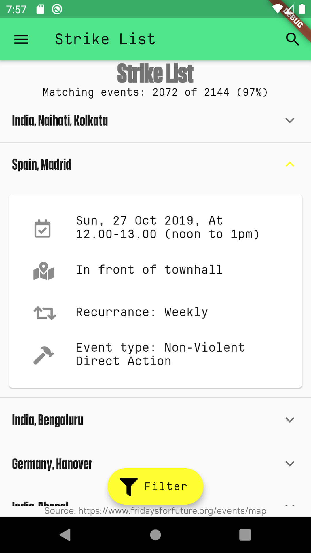 #FFF Info screenshot