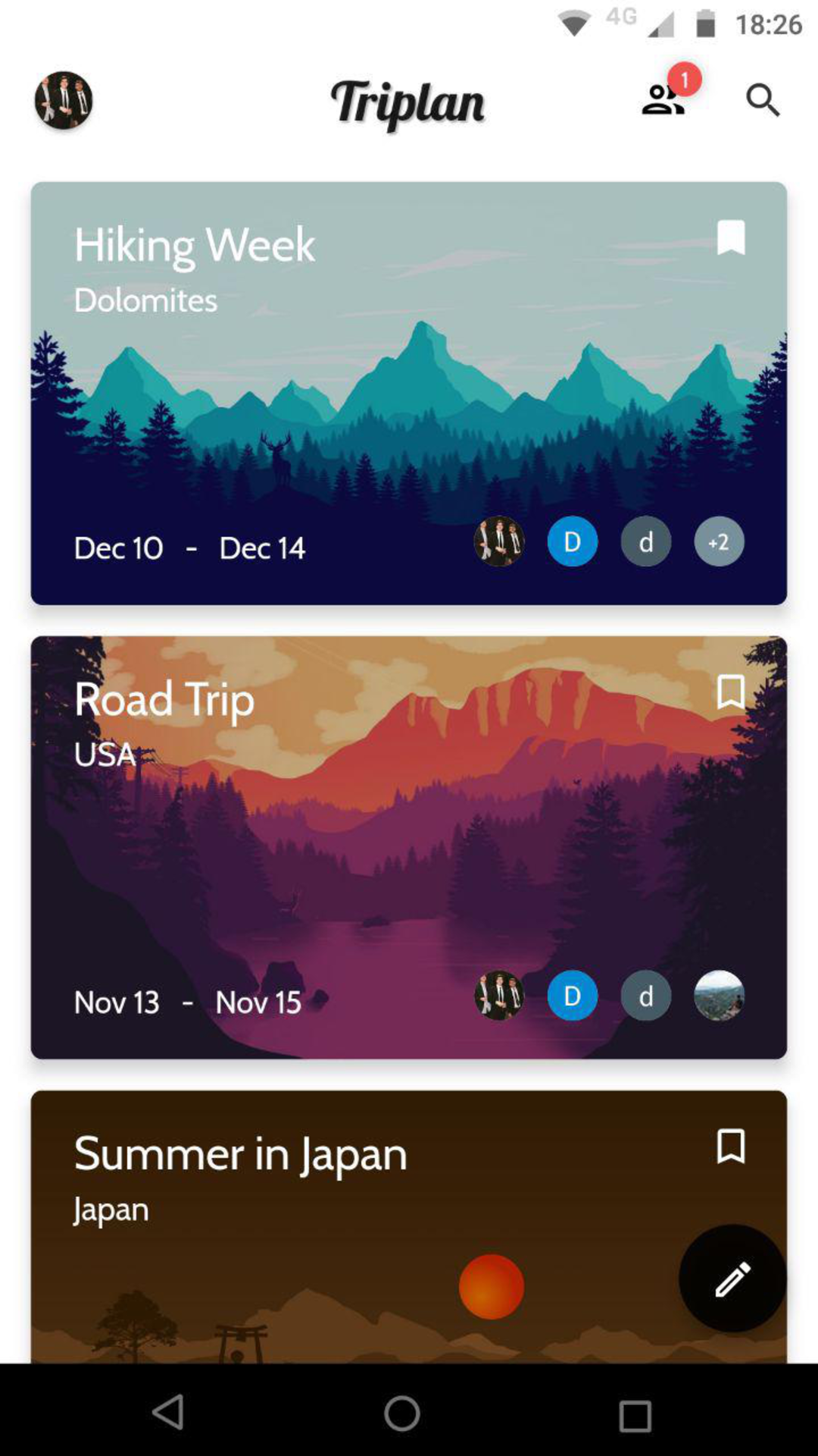 Triplan • Enjoy Your Trips screenshot