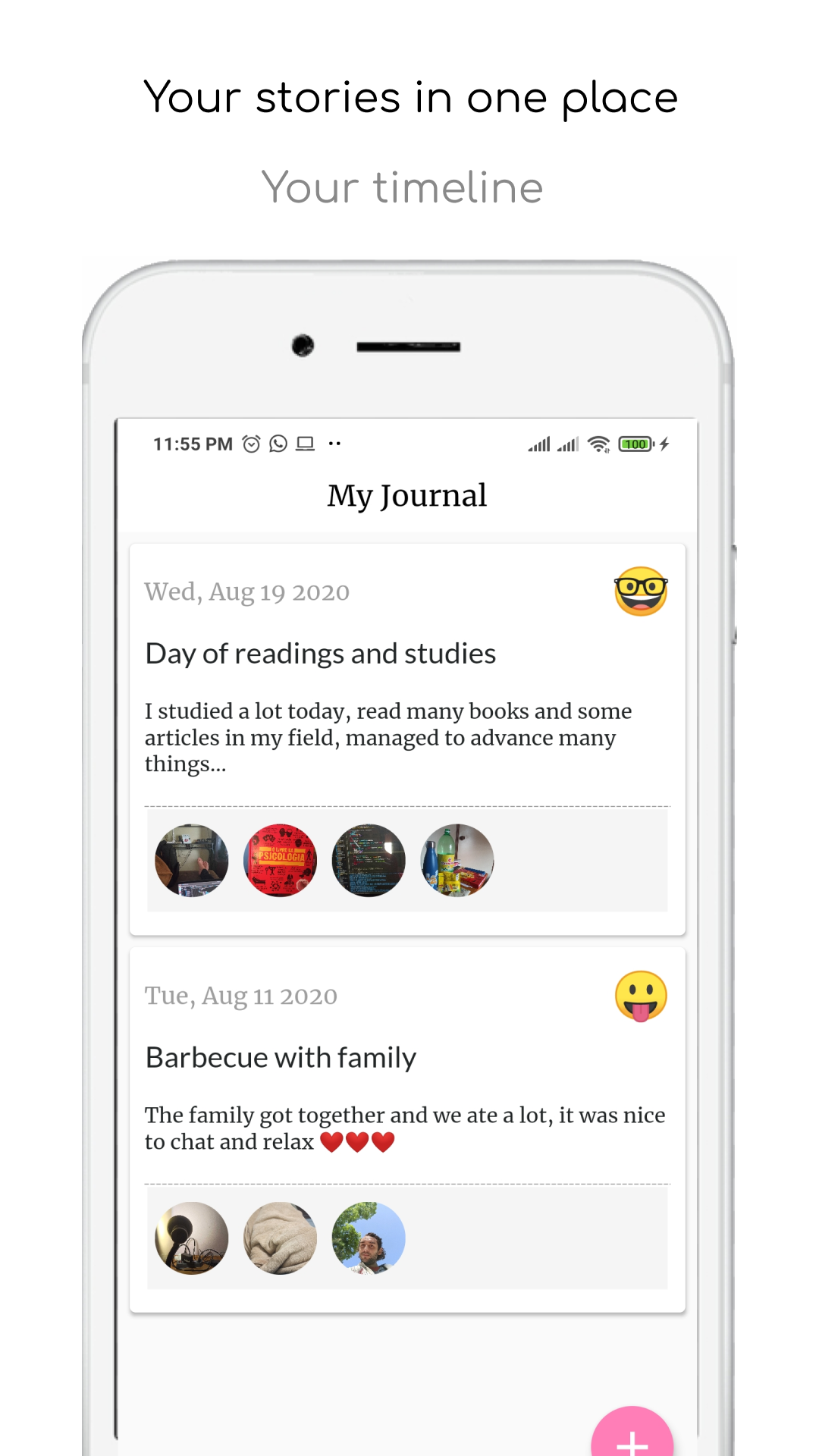 My Journal - The perfect journal screenshot