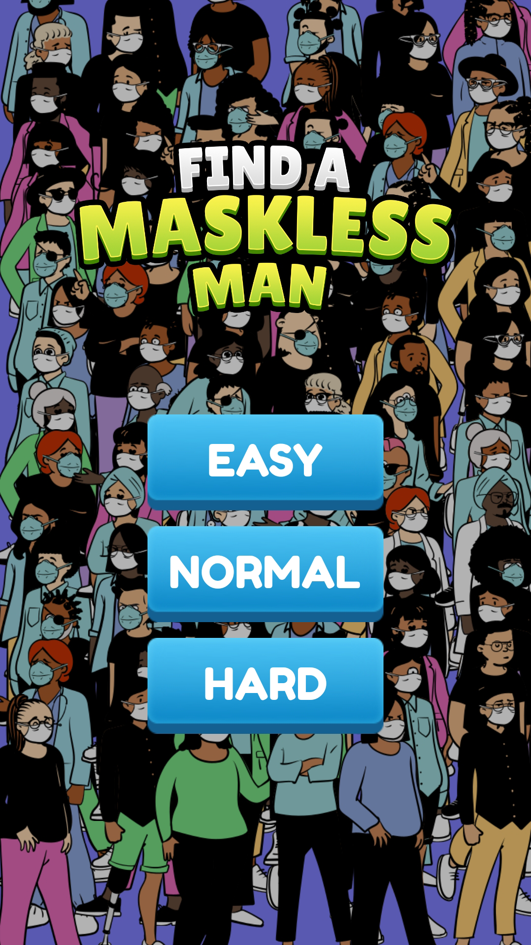 Find A Maskless Man screenshot