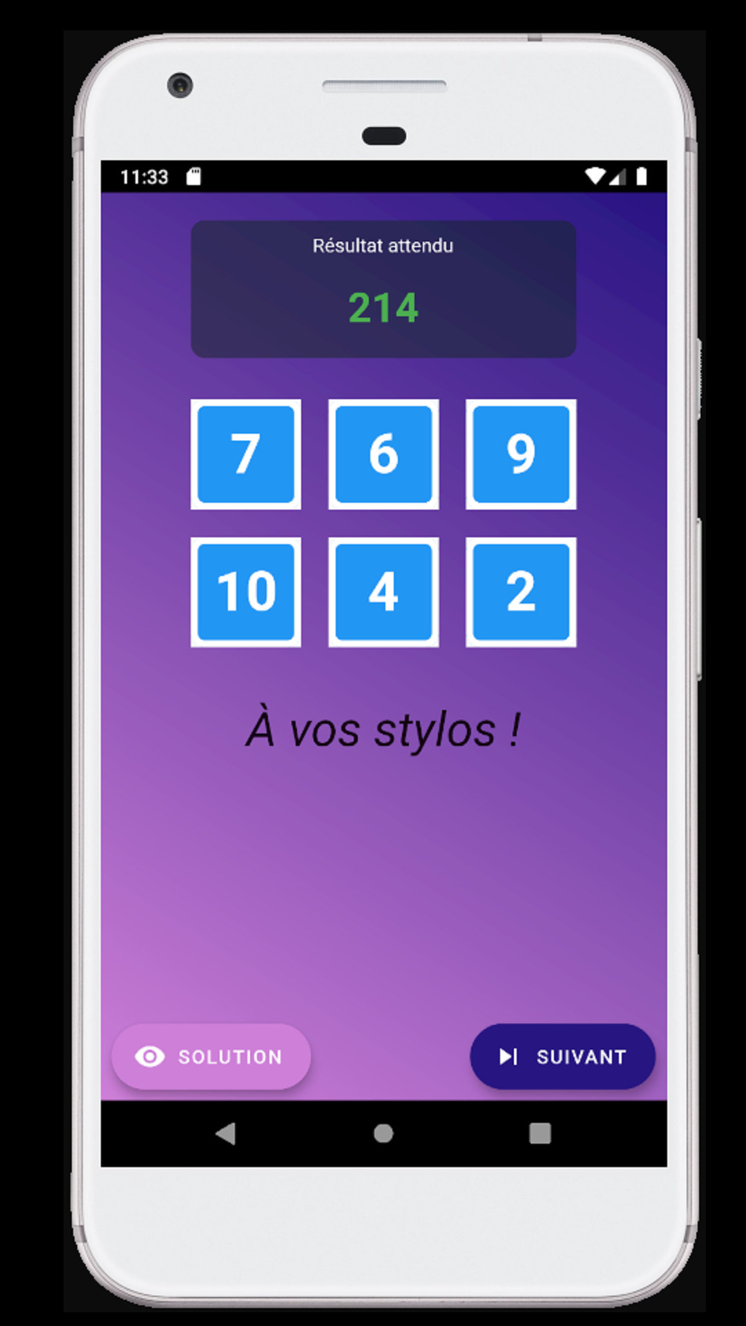 Le Compte Est Bon ! Jeu Flutter. screenshot