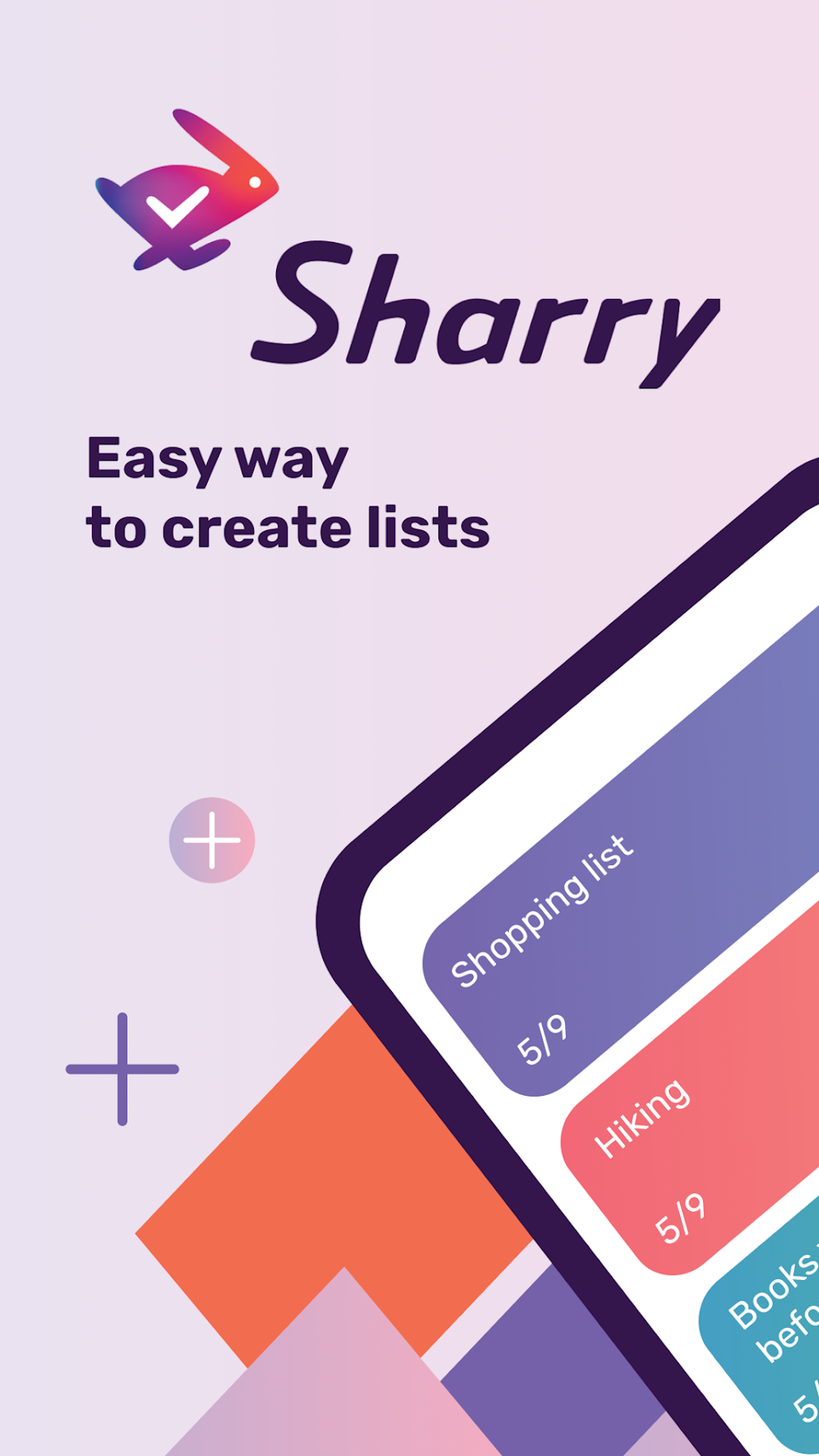 Sharry - quick & easy todo list sharing screenshot