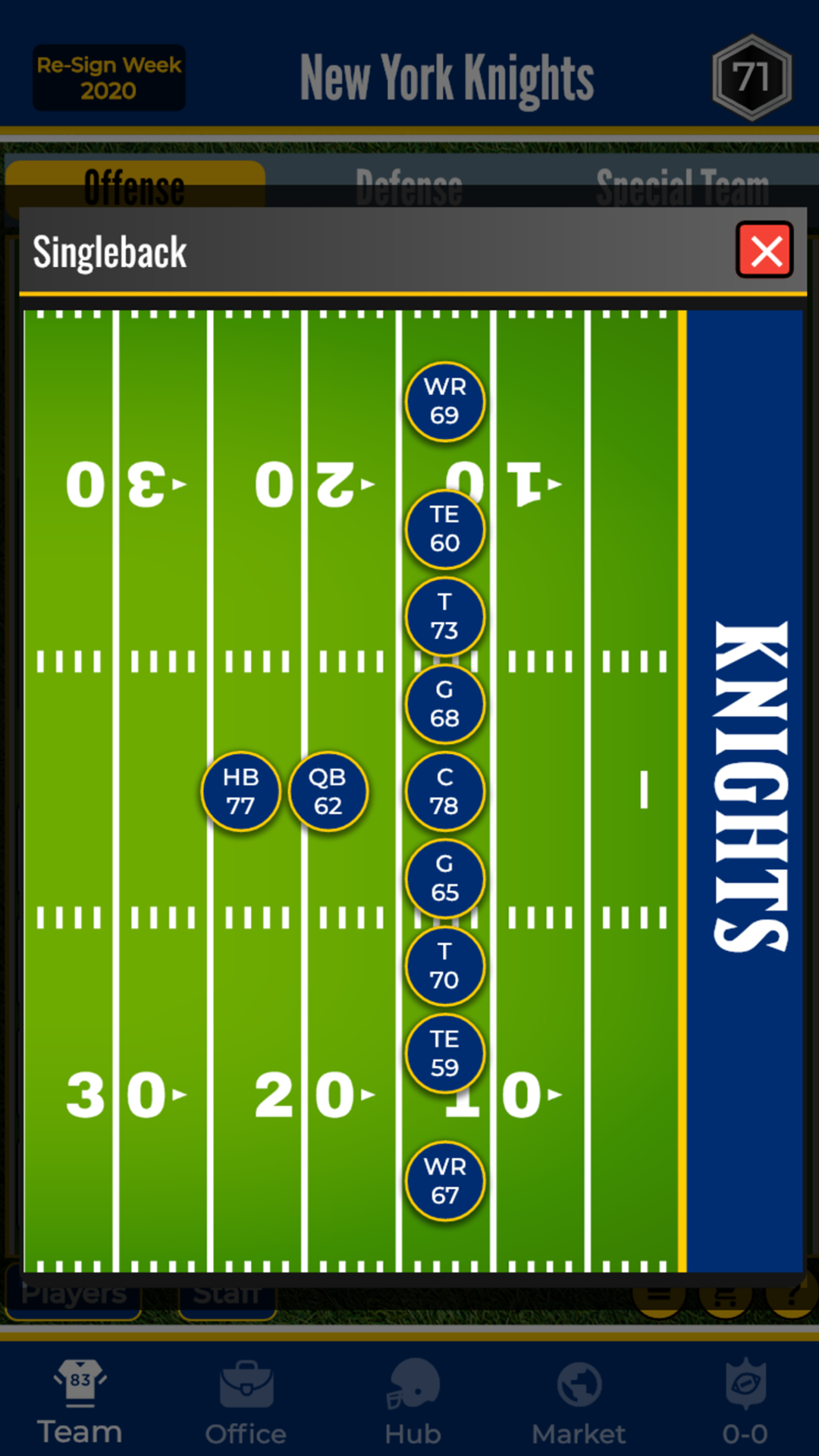 Ultimate Football GM screenshot