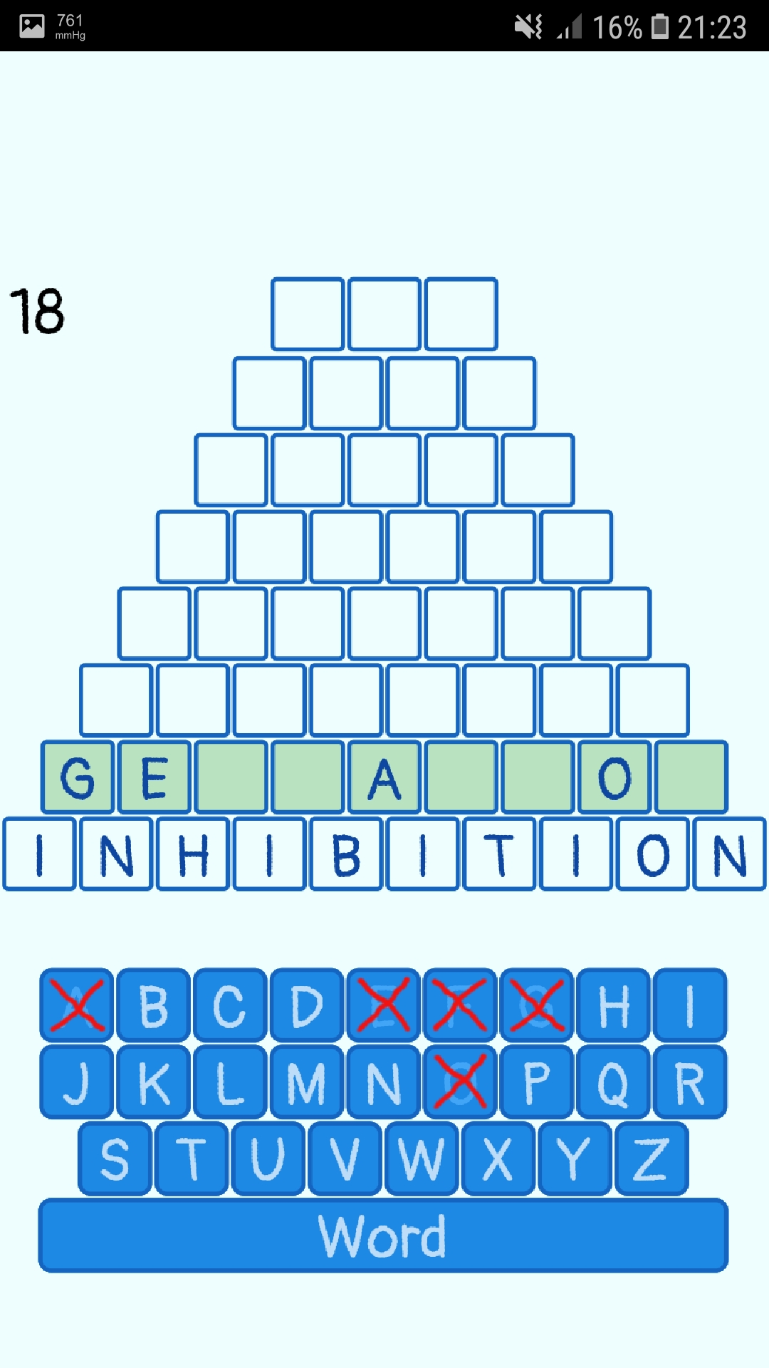 Words Pyramid screenshot
