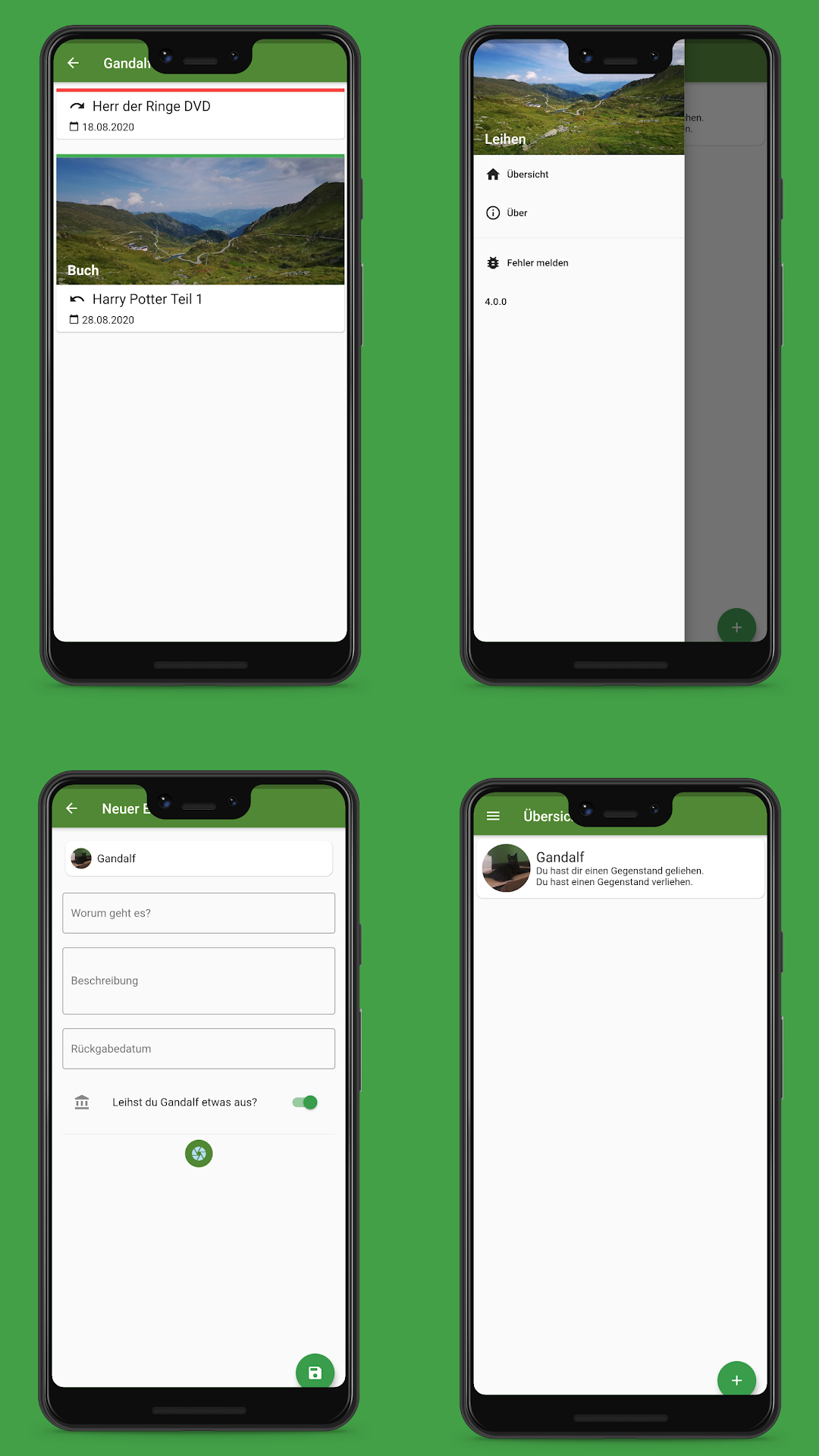 Lend screenshot
