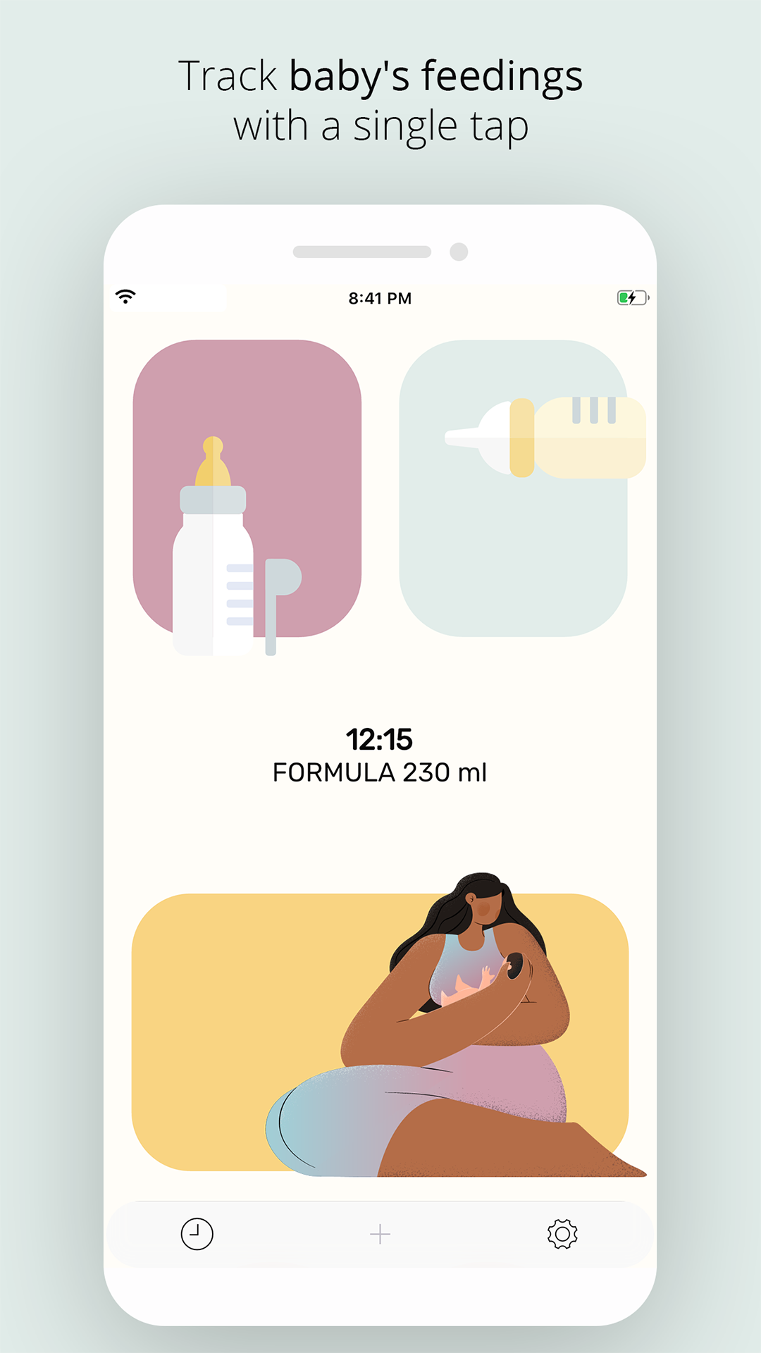 Nursula - Free Nursing and Bottle-Feeding Tracker screenshot