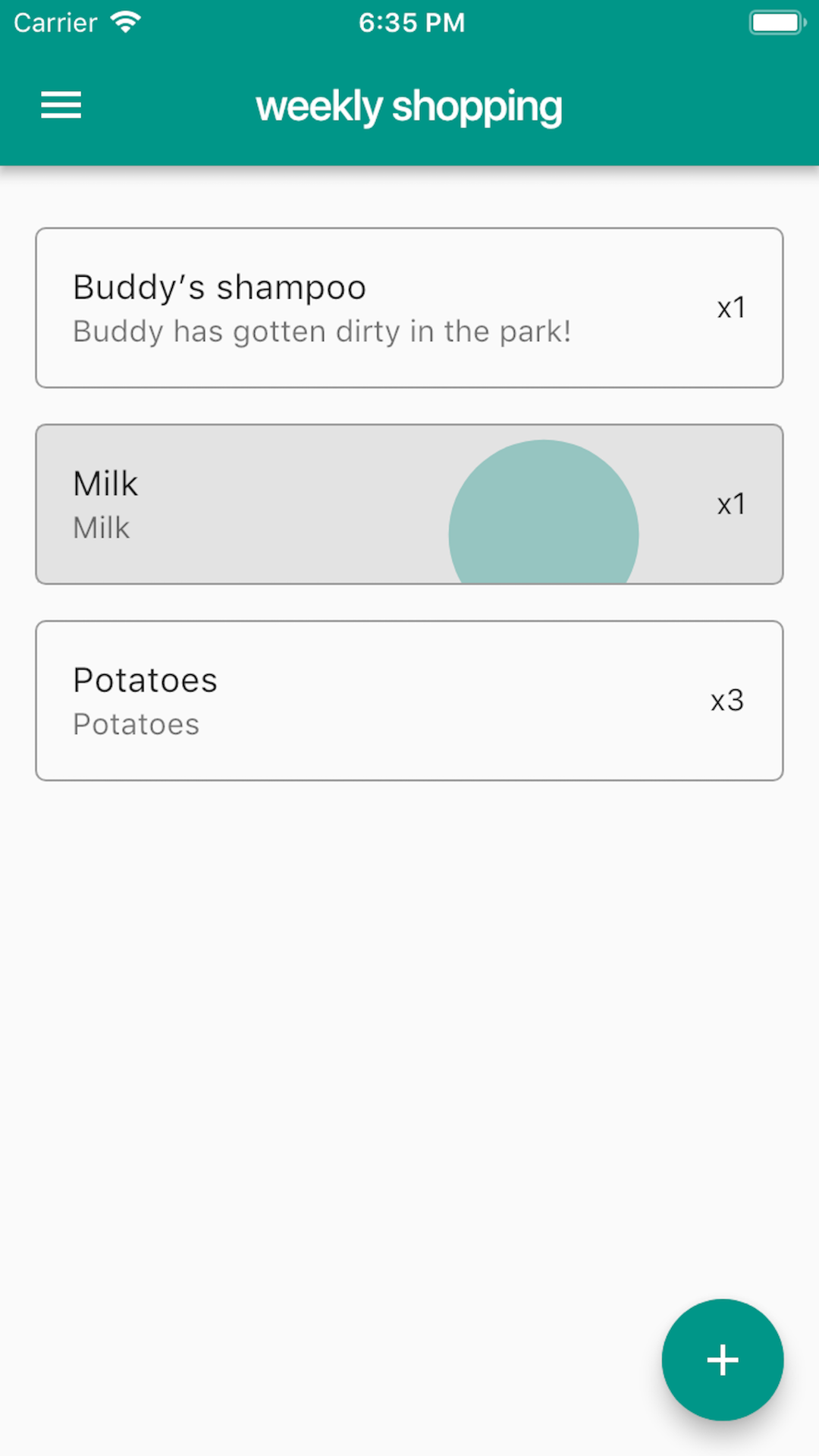 Sharlist screenshot