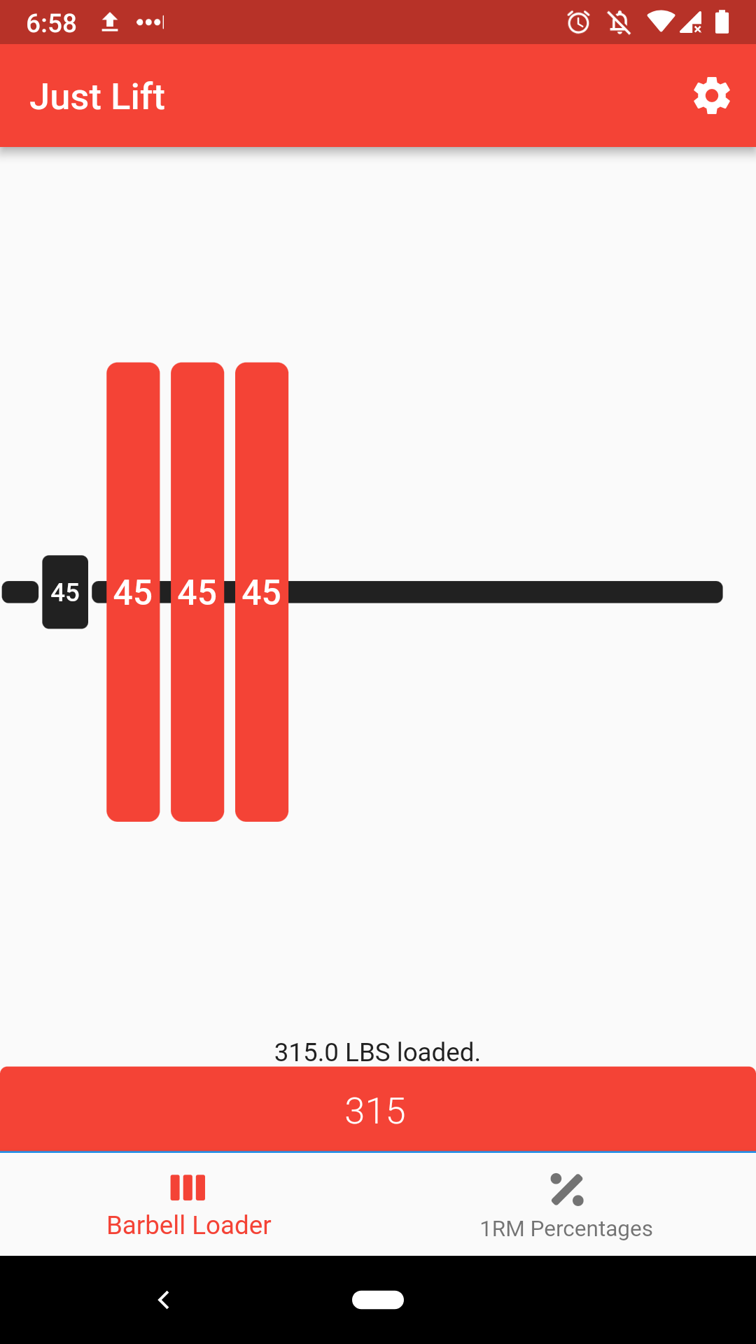 Just Lift - Customizable Plate Calculator screenshot