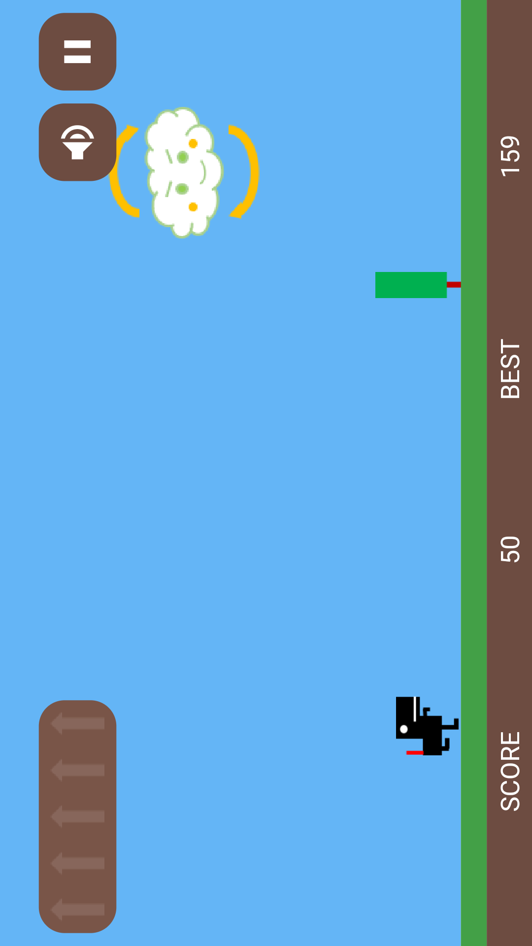 dinosaur jump screenshot