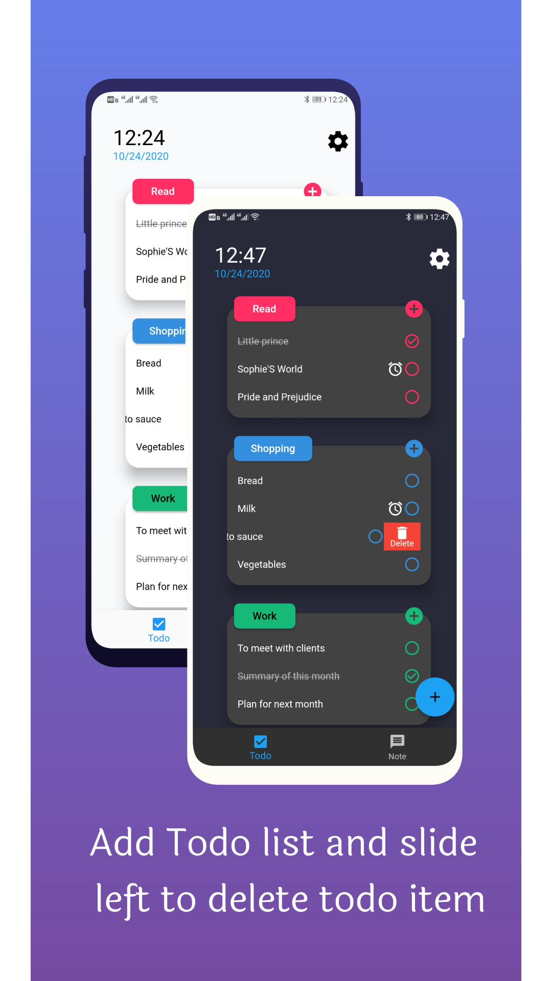 Todo screenshot
