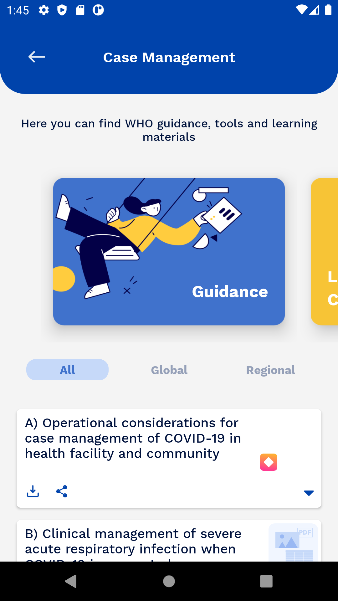 WHO Academy - Covid-19 Learning screenshot