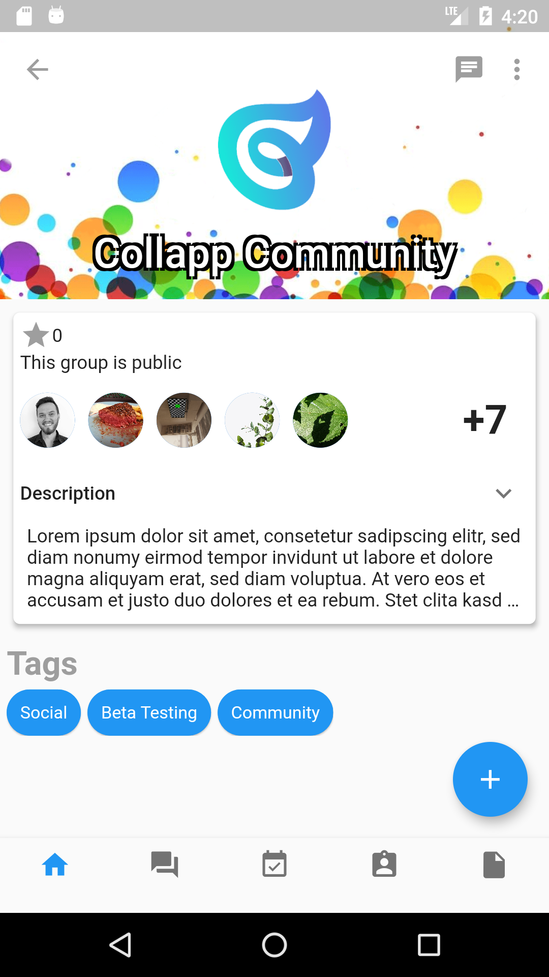 Collapp screenshot