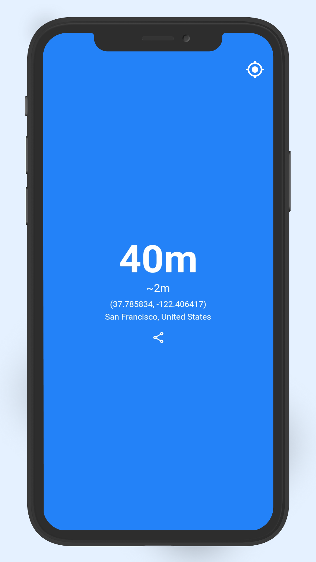 My Altitude - GPS altimeter screenshot
