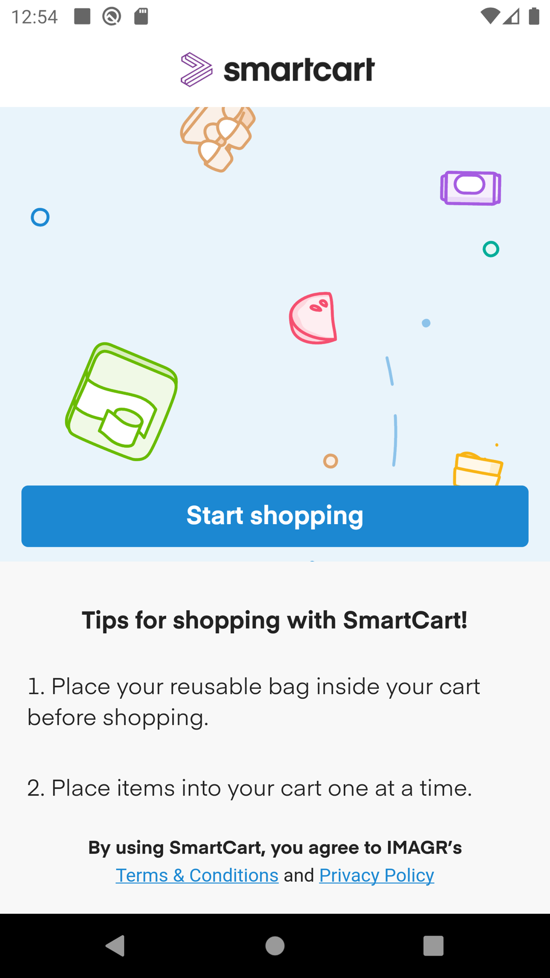 SmartCart screenshot