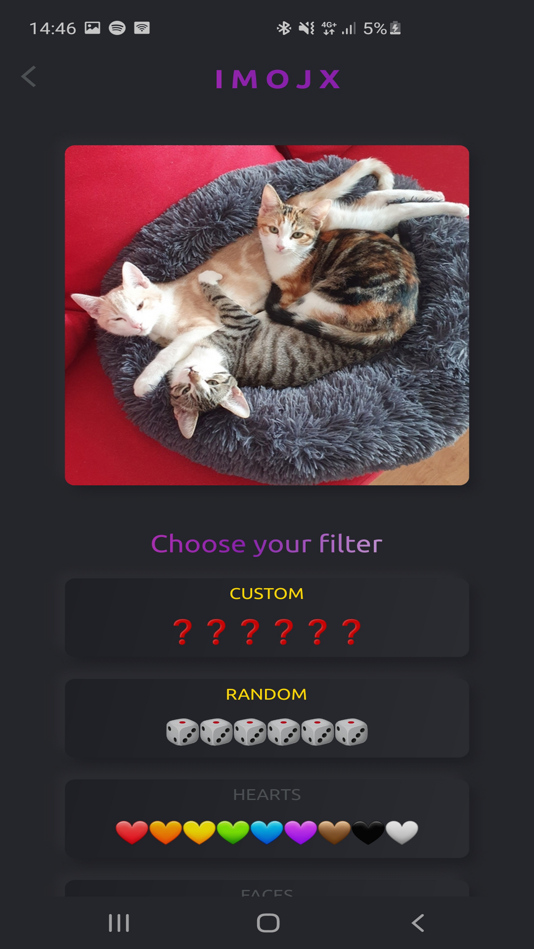 Imojx screenshot