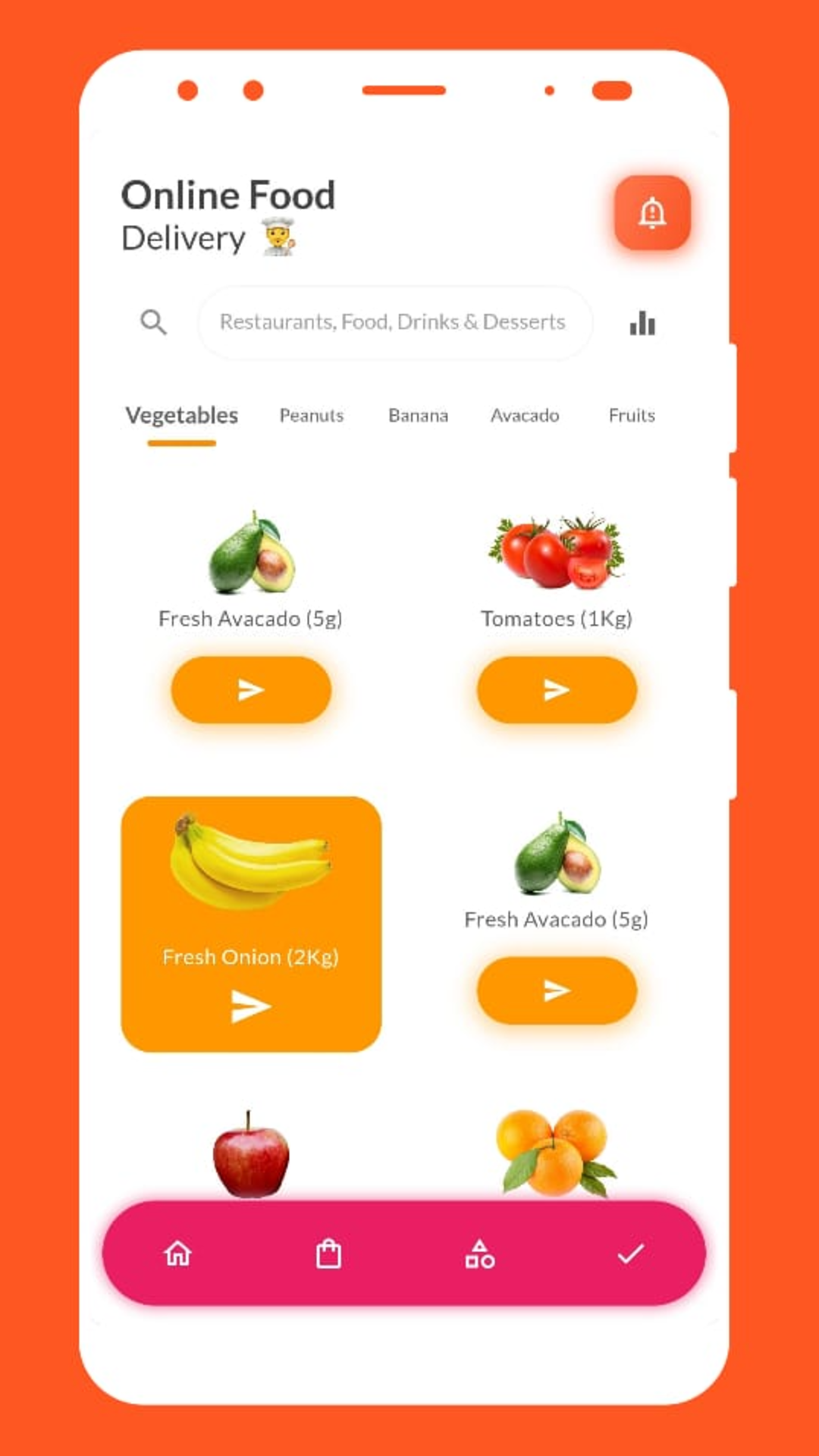 Shopping With Checkout App Made In Flutter For Android & iOS screenshot