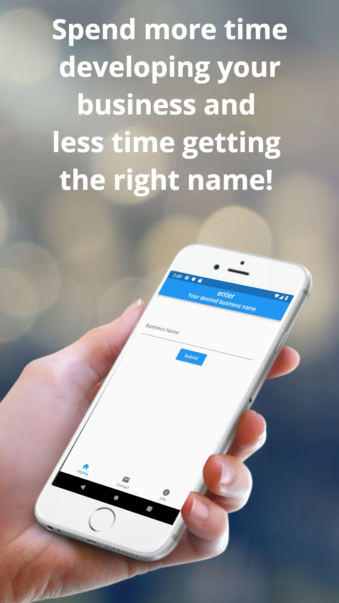 Business Name Chooser screenshot