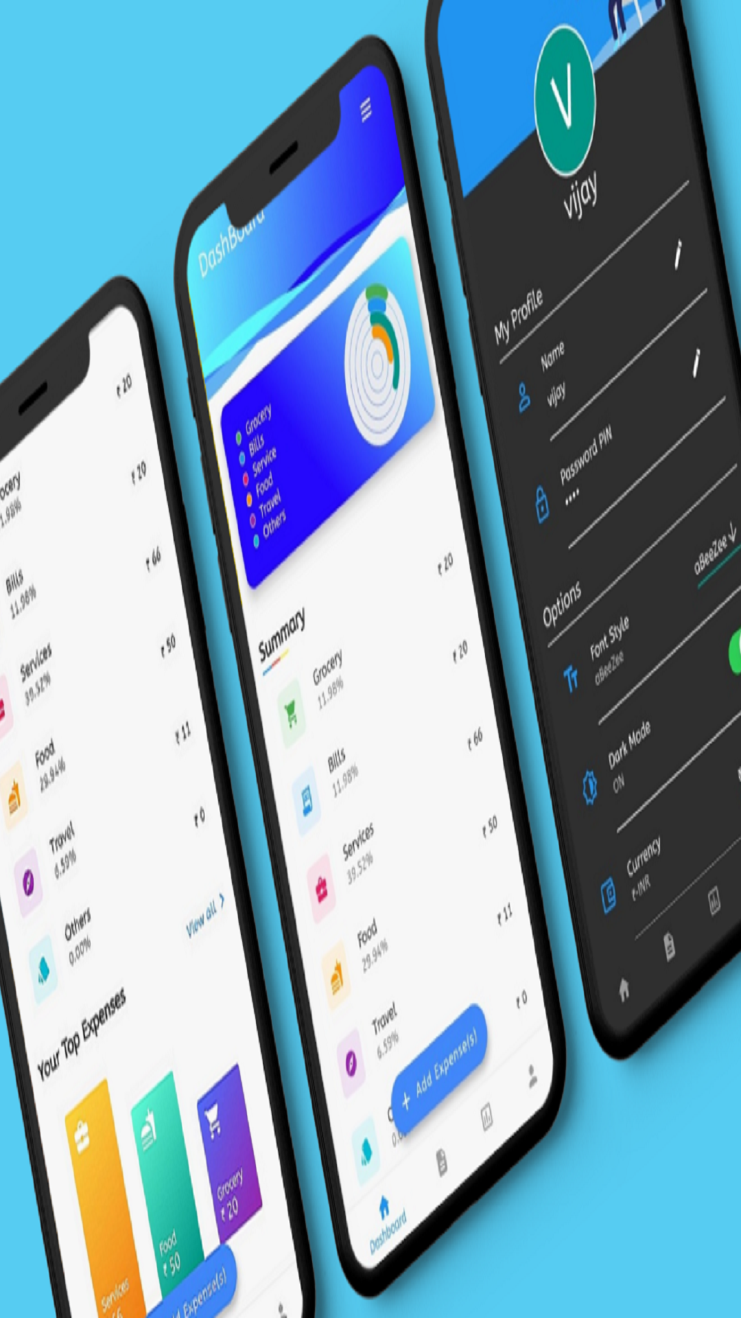 Expense and EMI Tracker screenshot