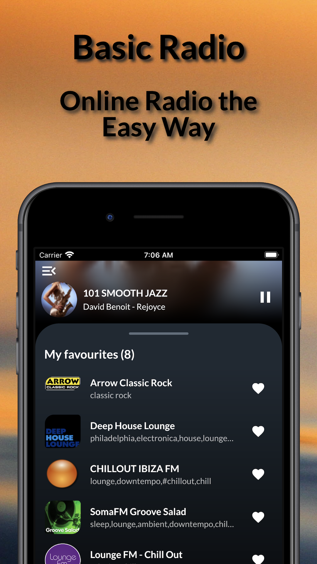 Basic Radio screenshot