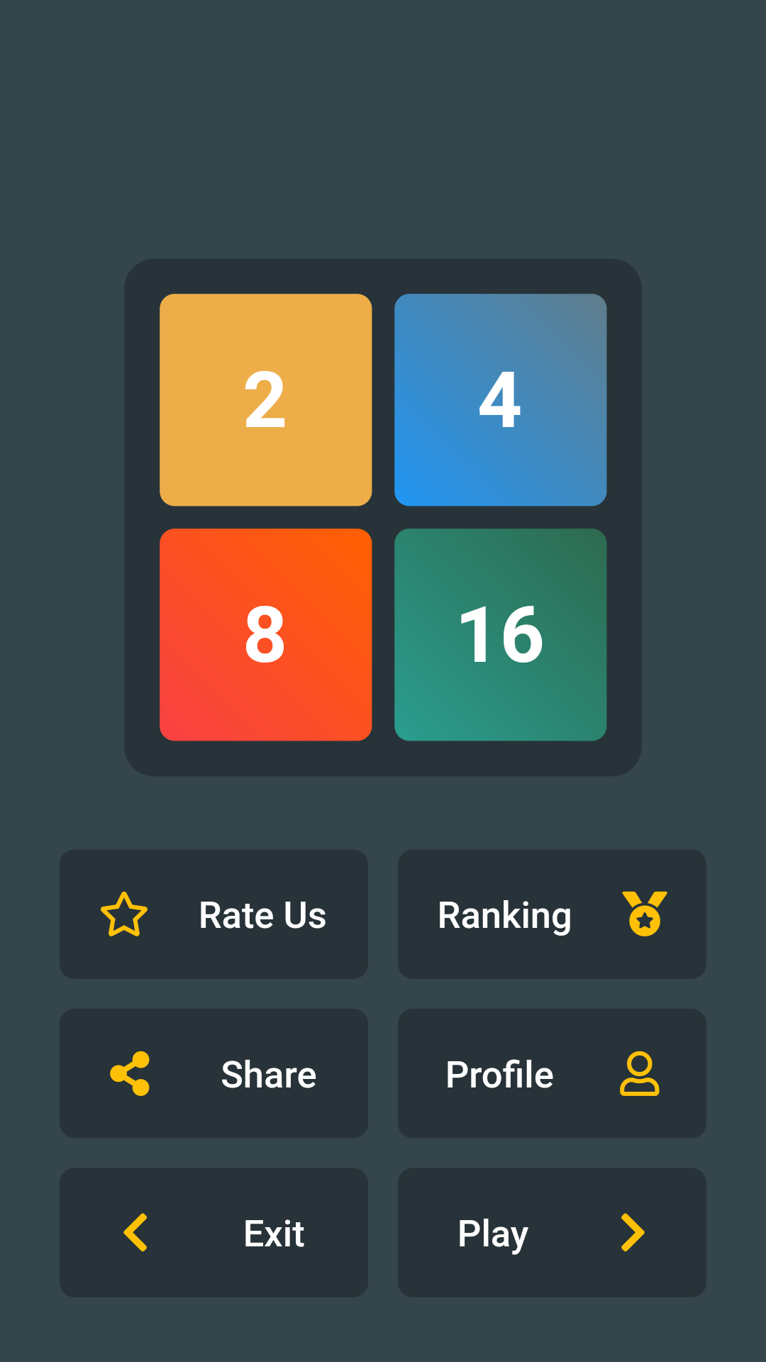 Merge Number Blocks screenshot