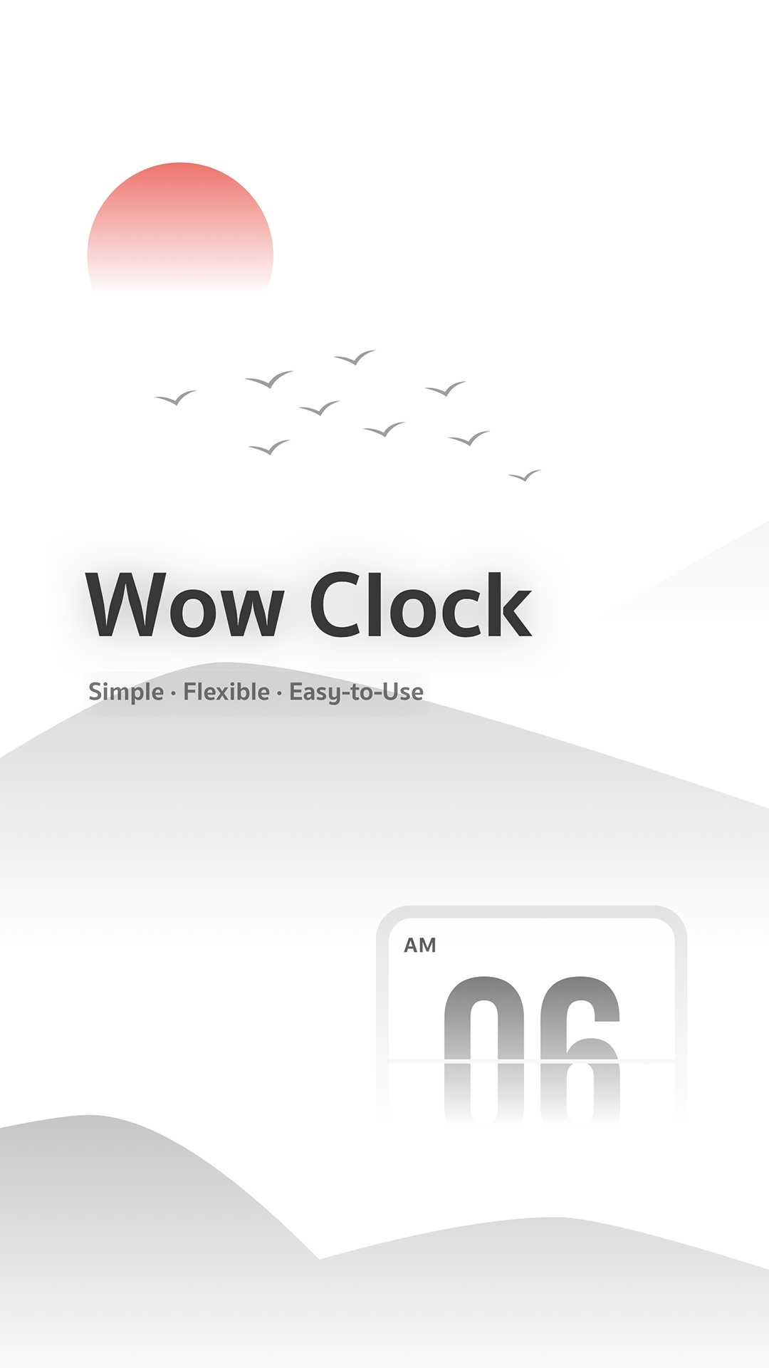 Wow Clock screenshot