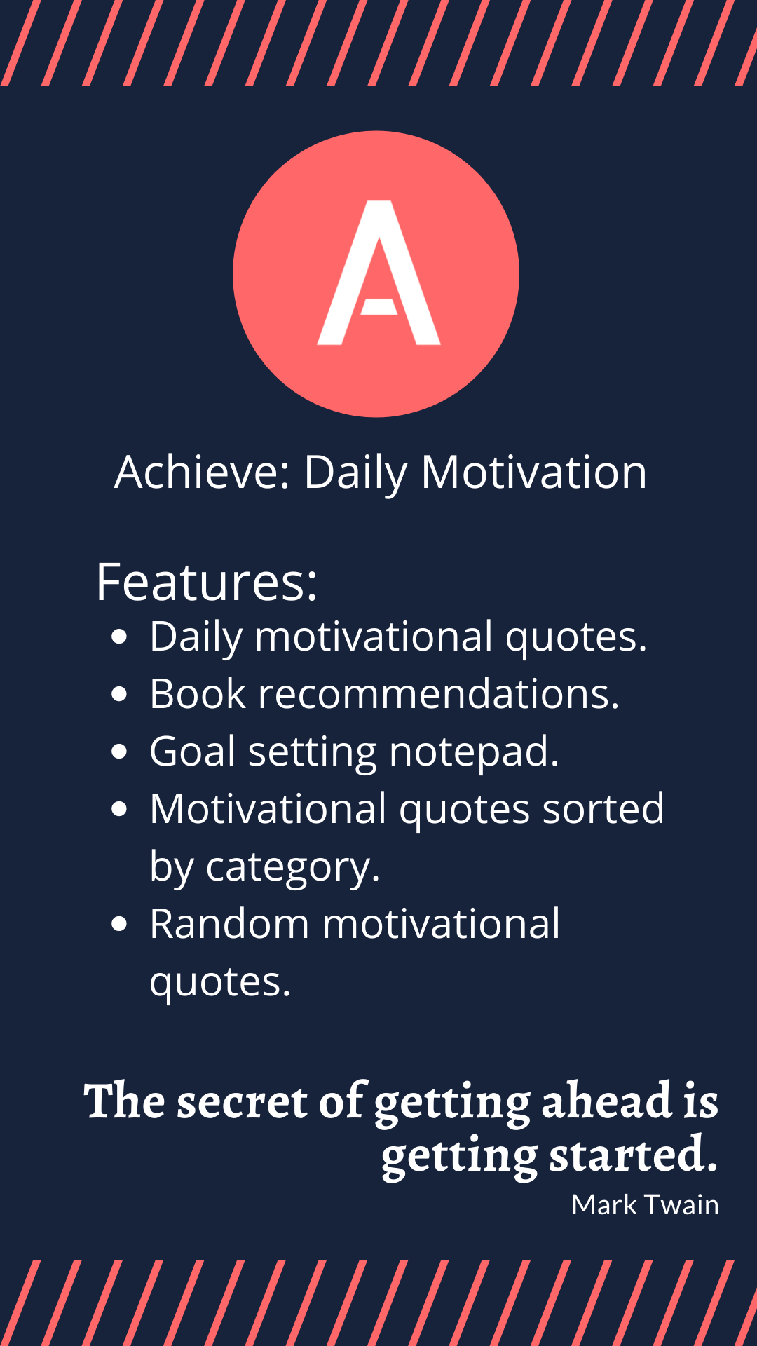 Achieve: Daily Motivation screenshot