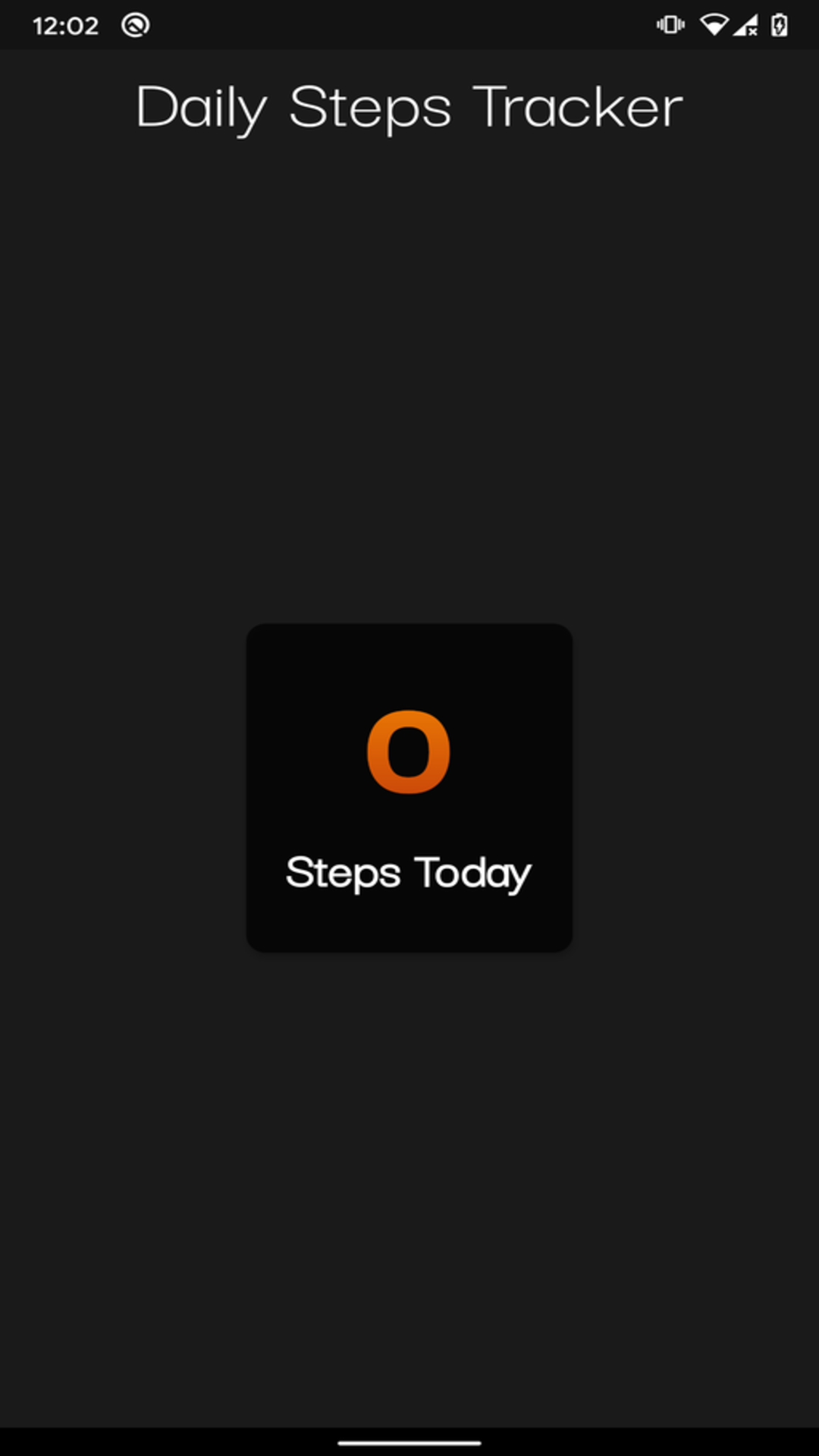 Daily_Steps screenshot