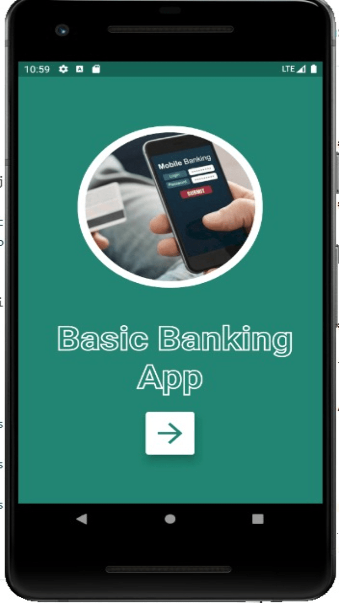 Basic Banking App screenshot